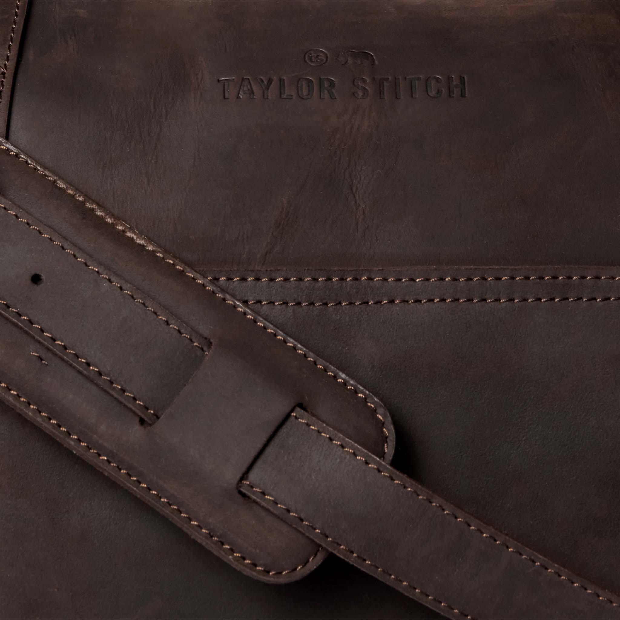The Weekender Duffle Bag in Espresso - Image 7