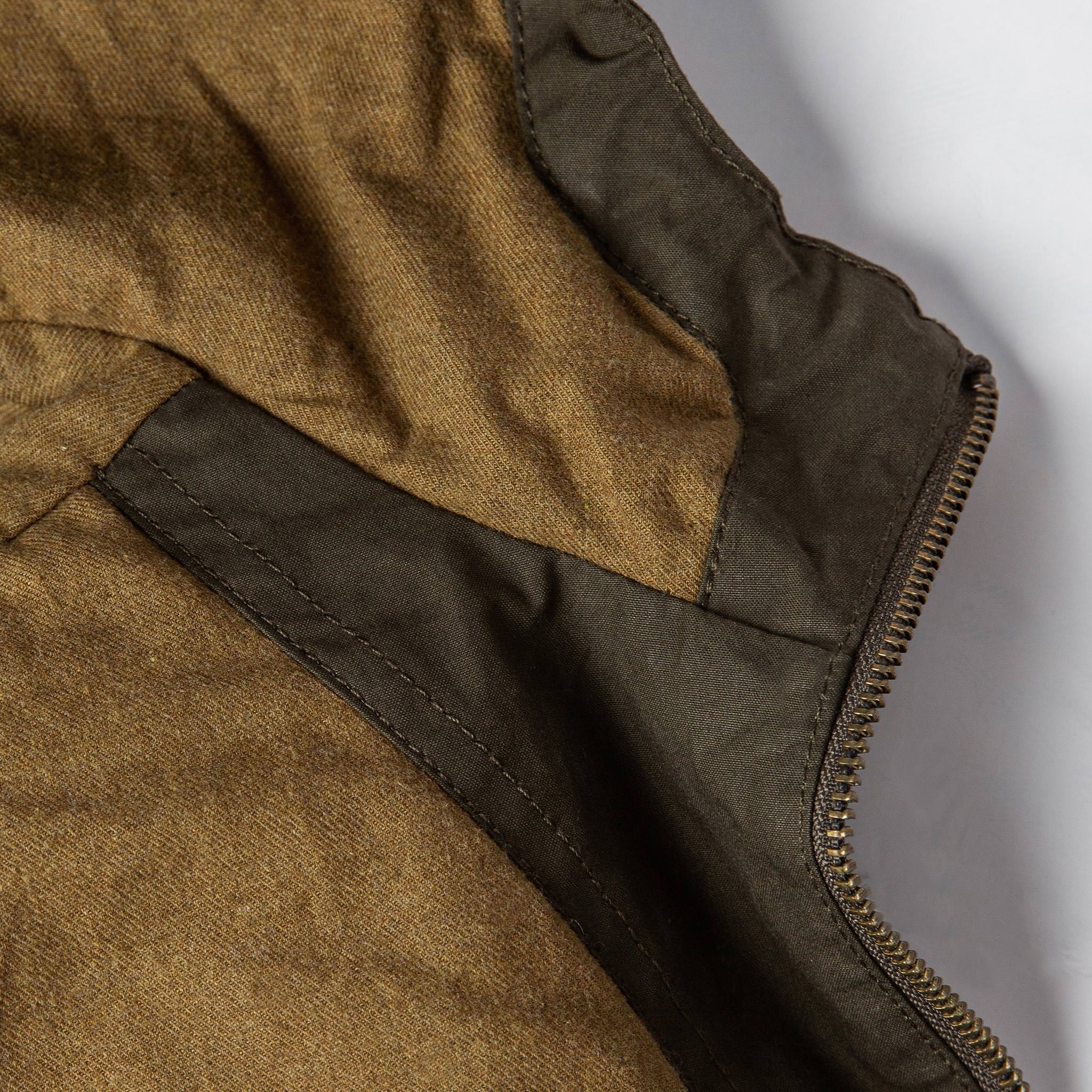 The Welterweight Winslow in Olive Dry Waxed Canvas - Image 10