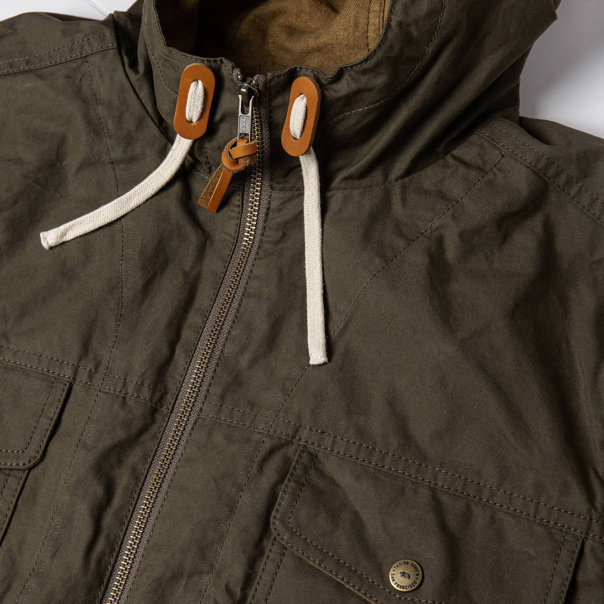 The Welterweight Winslow in Olive Dry Waxed Canvas - Image 7