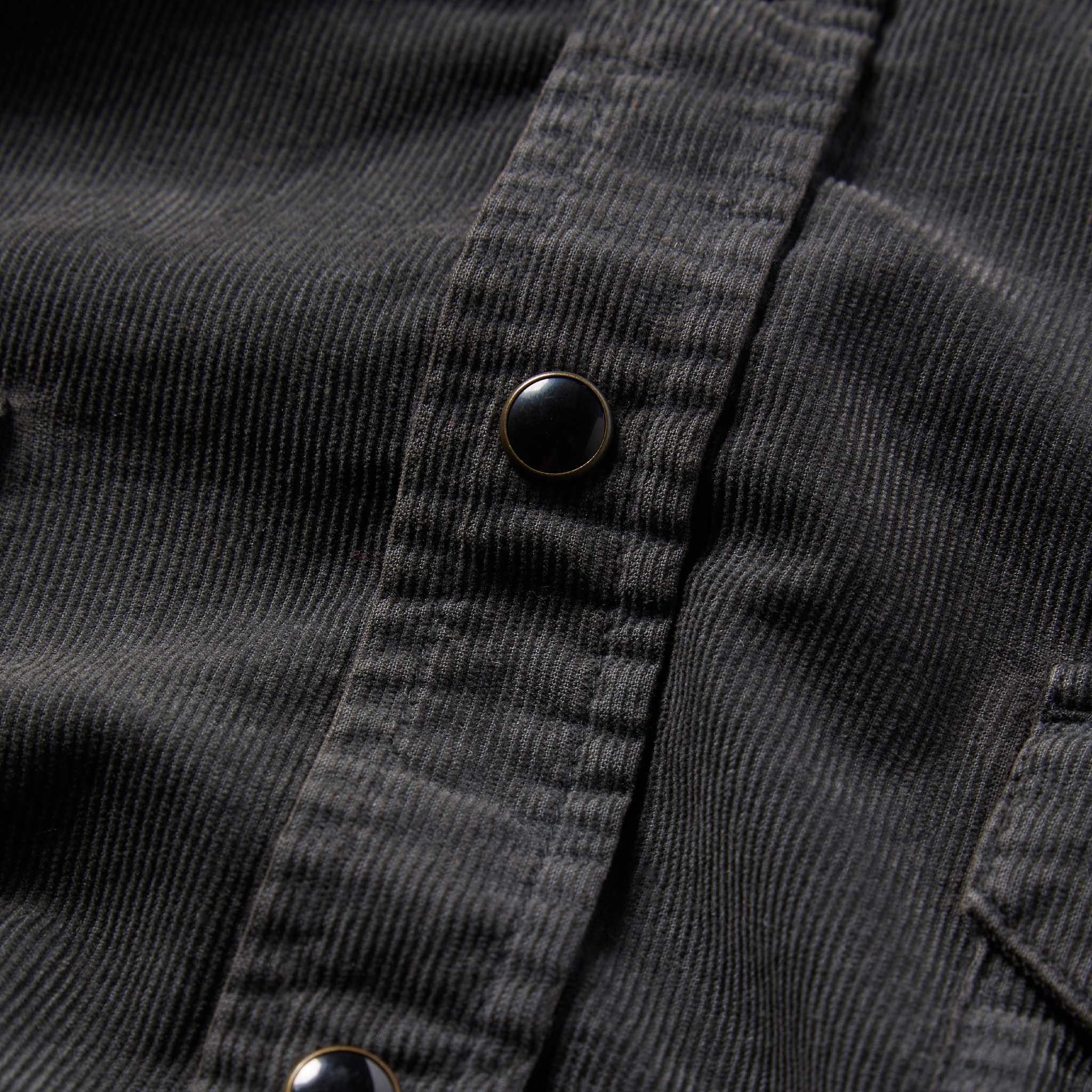The Western Shirt in Coal Pincord - Image 6