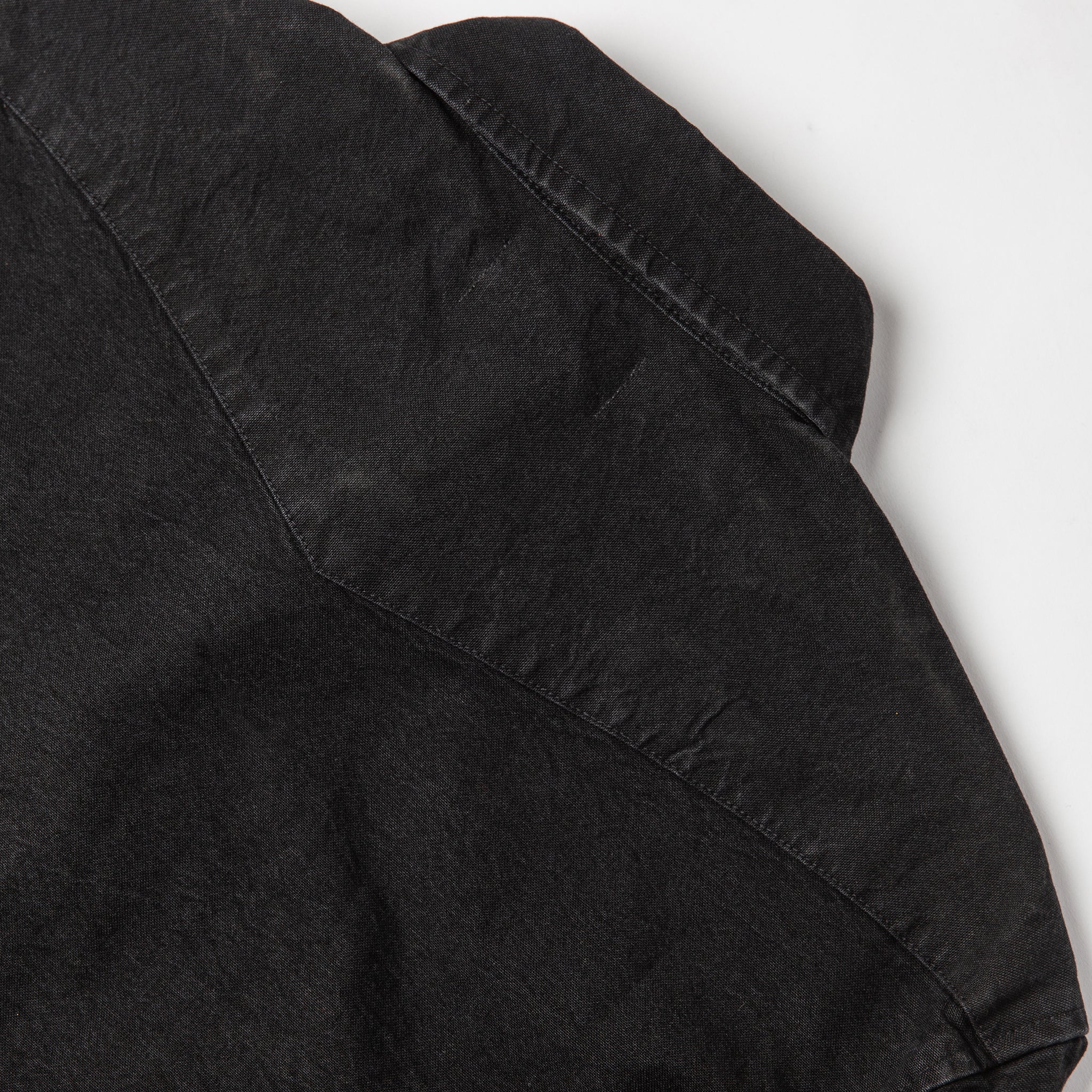 The Western Shirt in Washed Black Selvage Chambray - Image 9