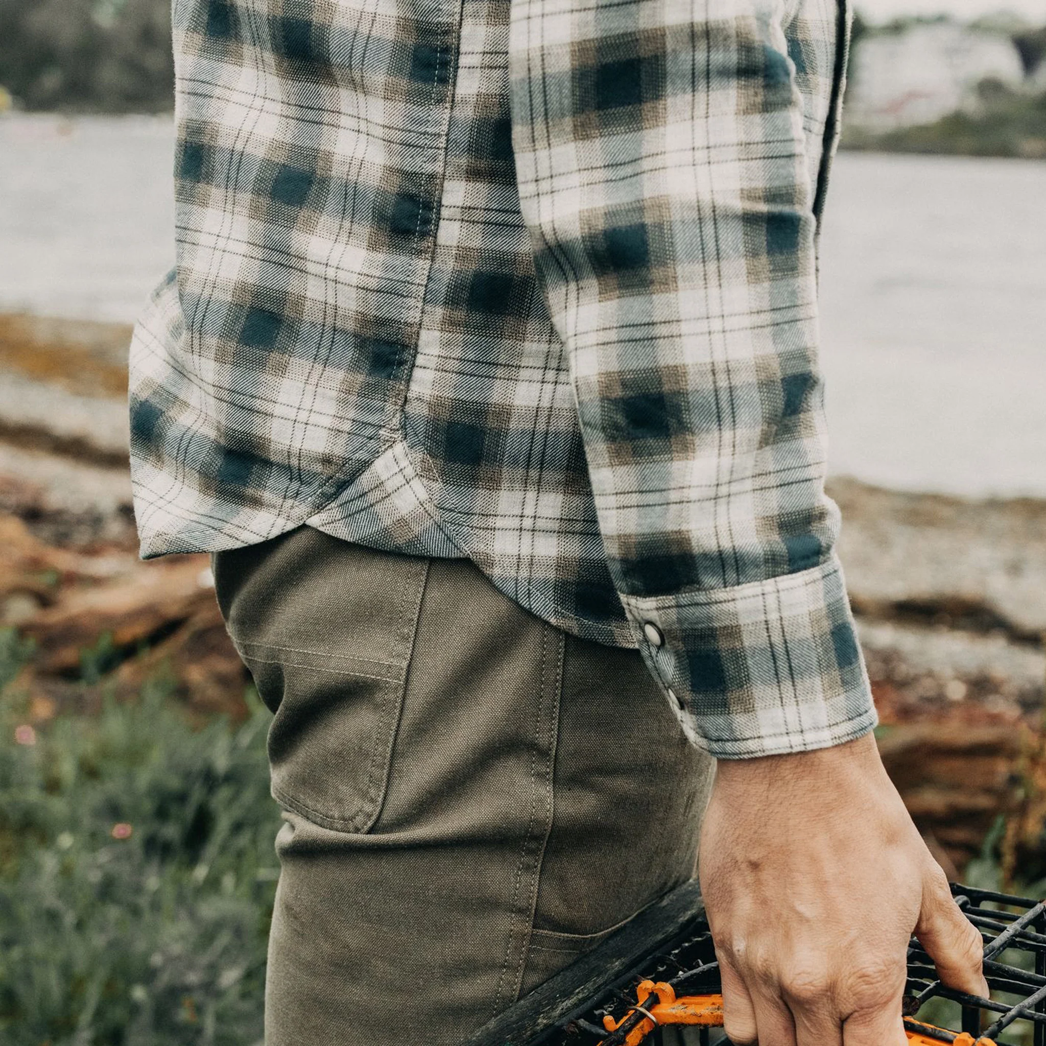 The Western Shirt in Wetland Plaid - Image 3