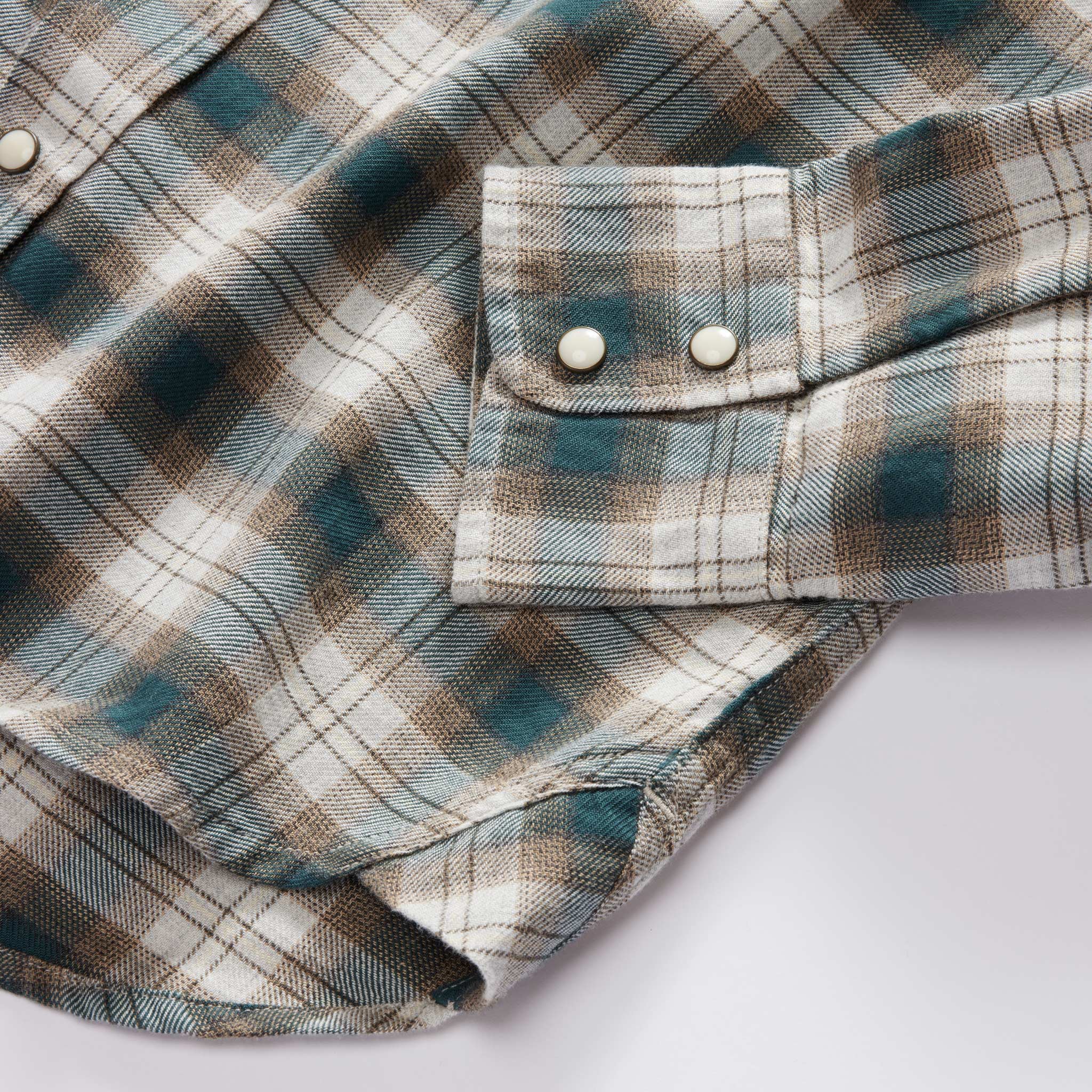 The Western Shirt in Wetland Plaid - Image 7