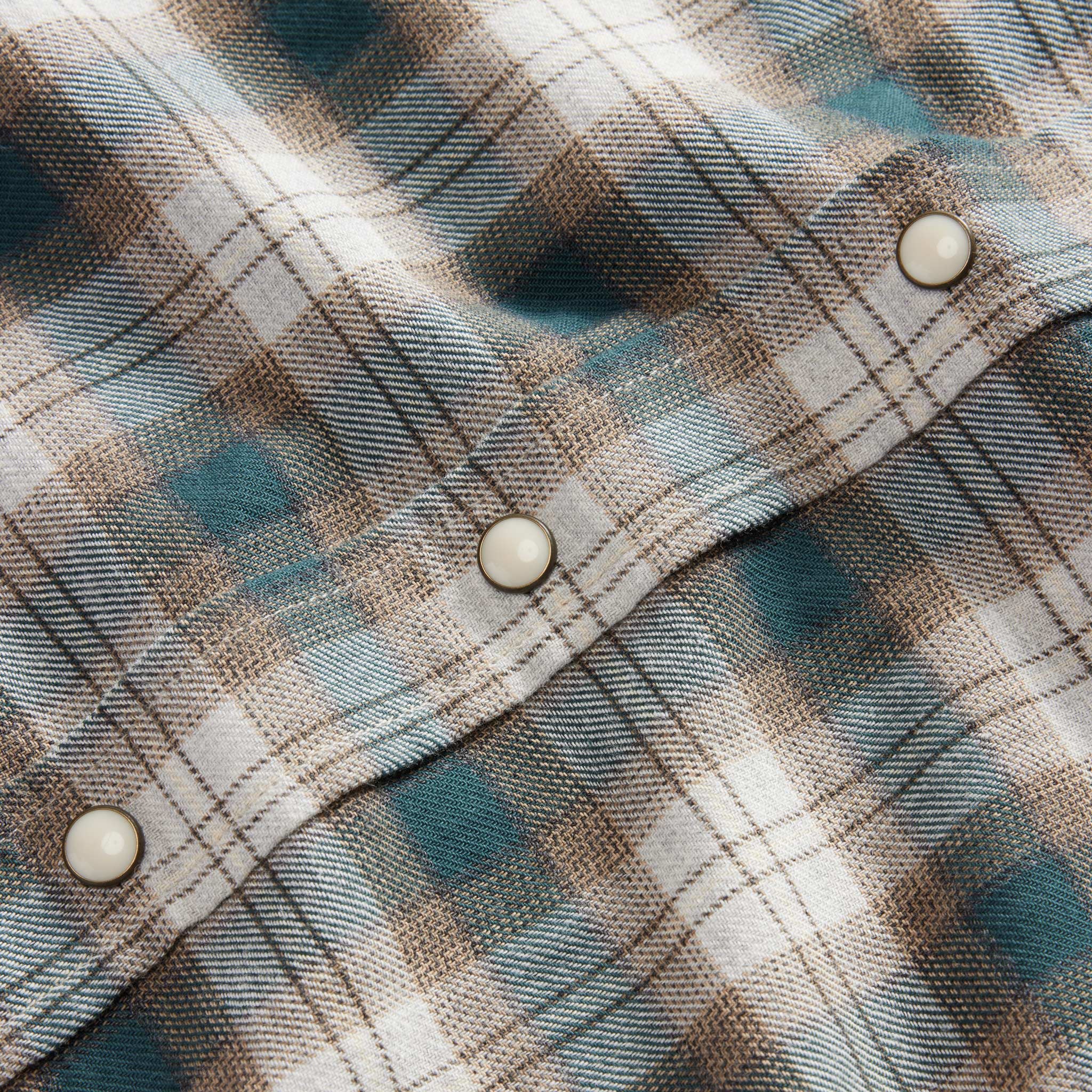 The Western Shirt in Wetland Plaid - Image 8