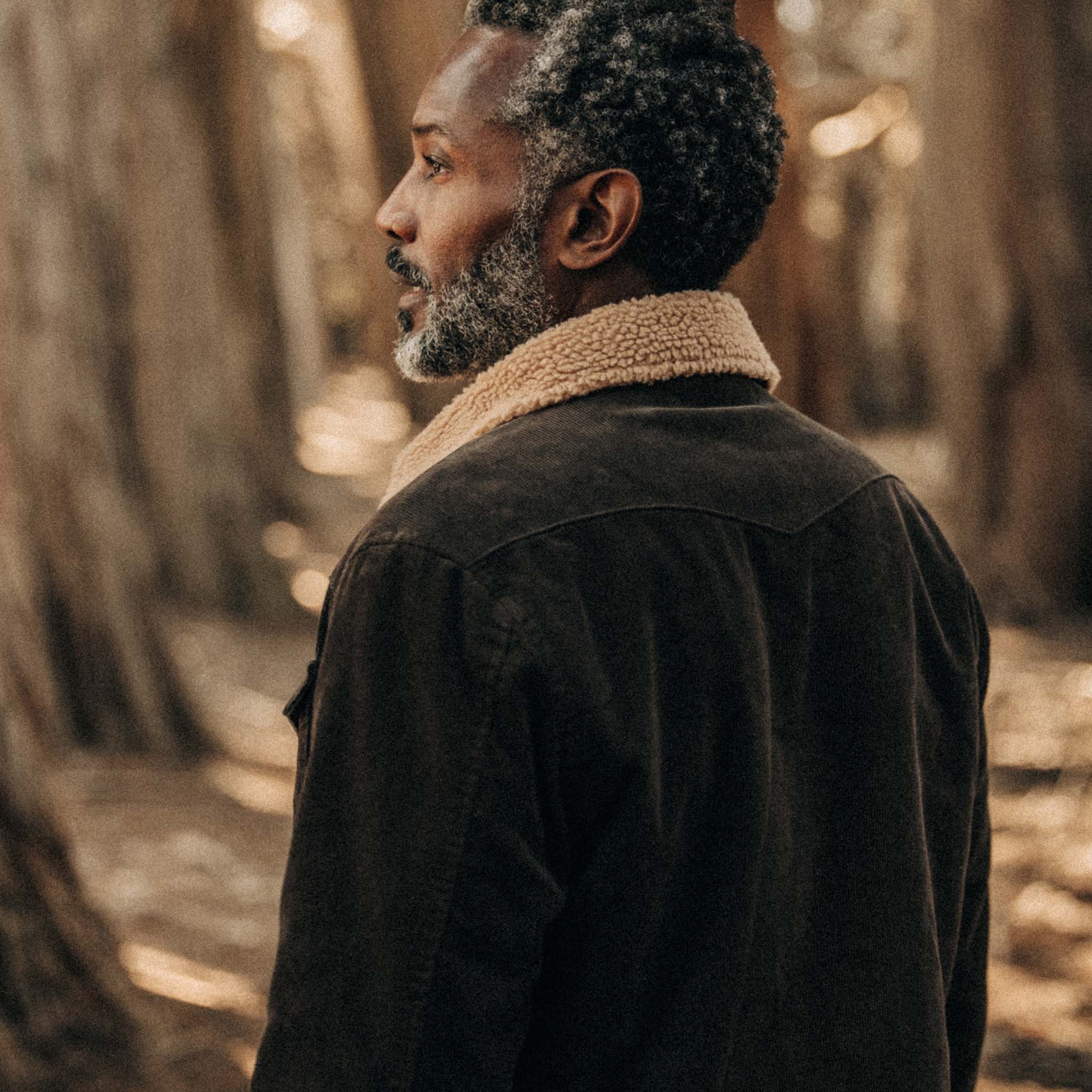 The Western Shirt Jacket in Soil Corduroy - Image 4
