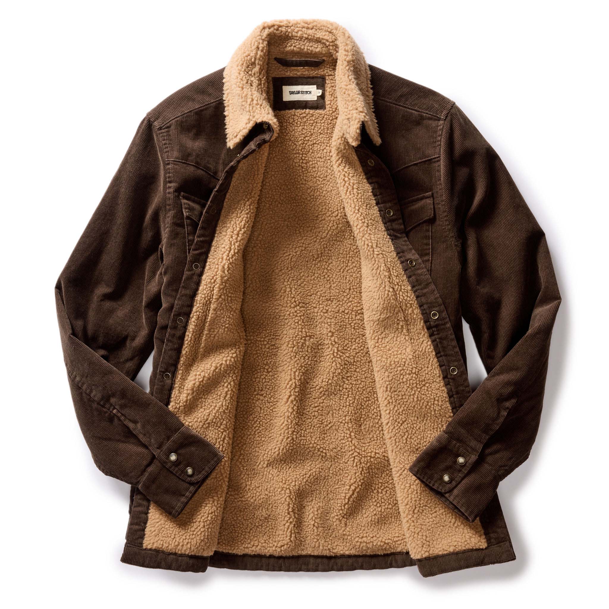 The Western Shirt Jacket in Soil Corduroy - Image 6