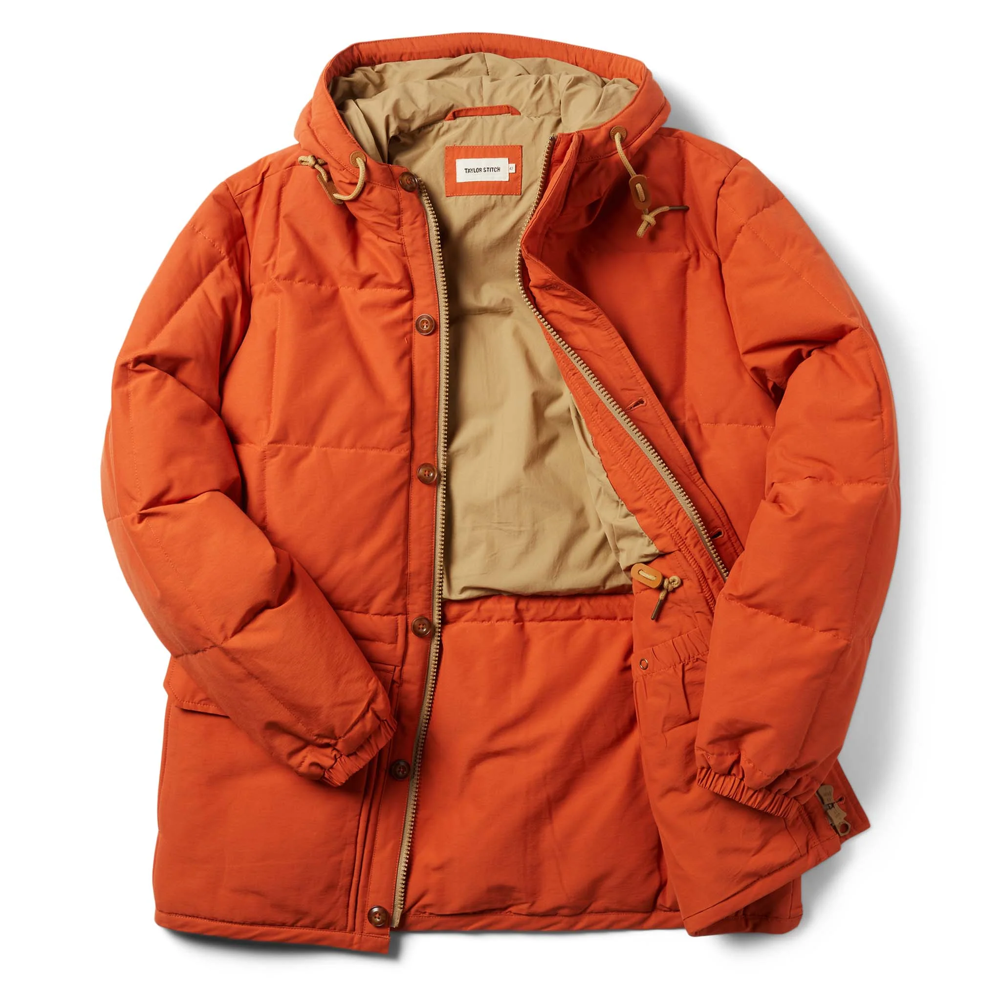 The Whitney Parka in Dusty Orange - Image 10