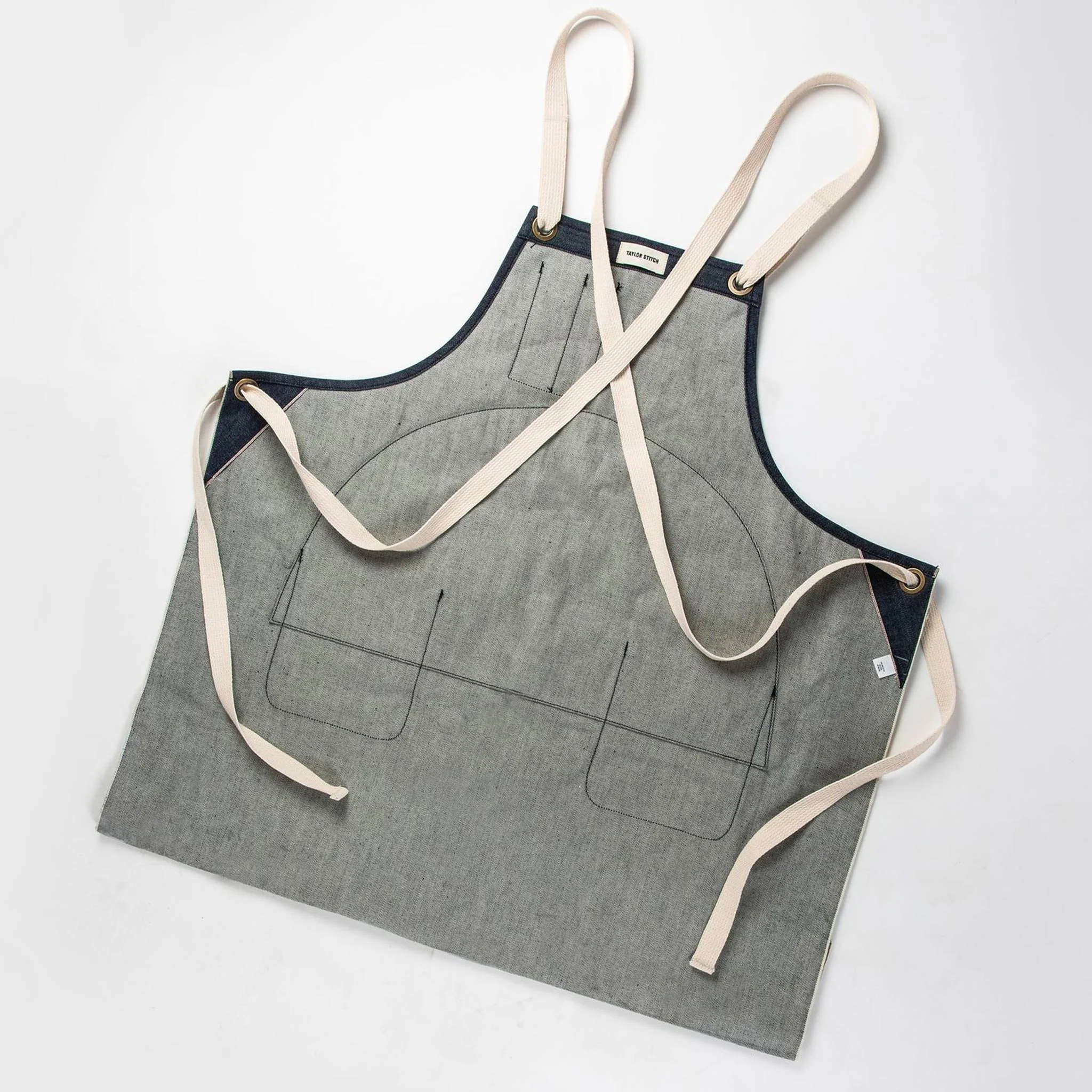 The Work Apron in Cone Mills Reserve Selvage - Image 7
