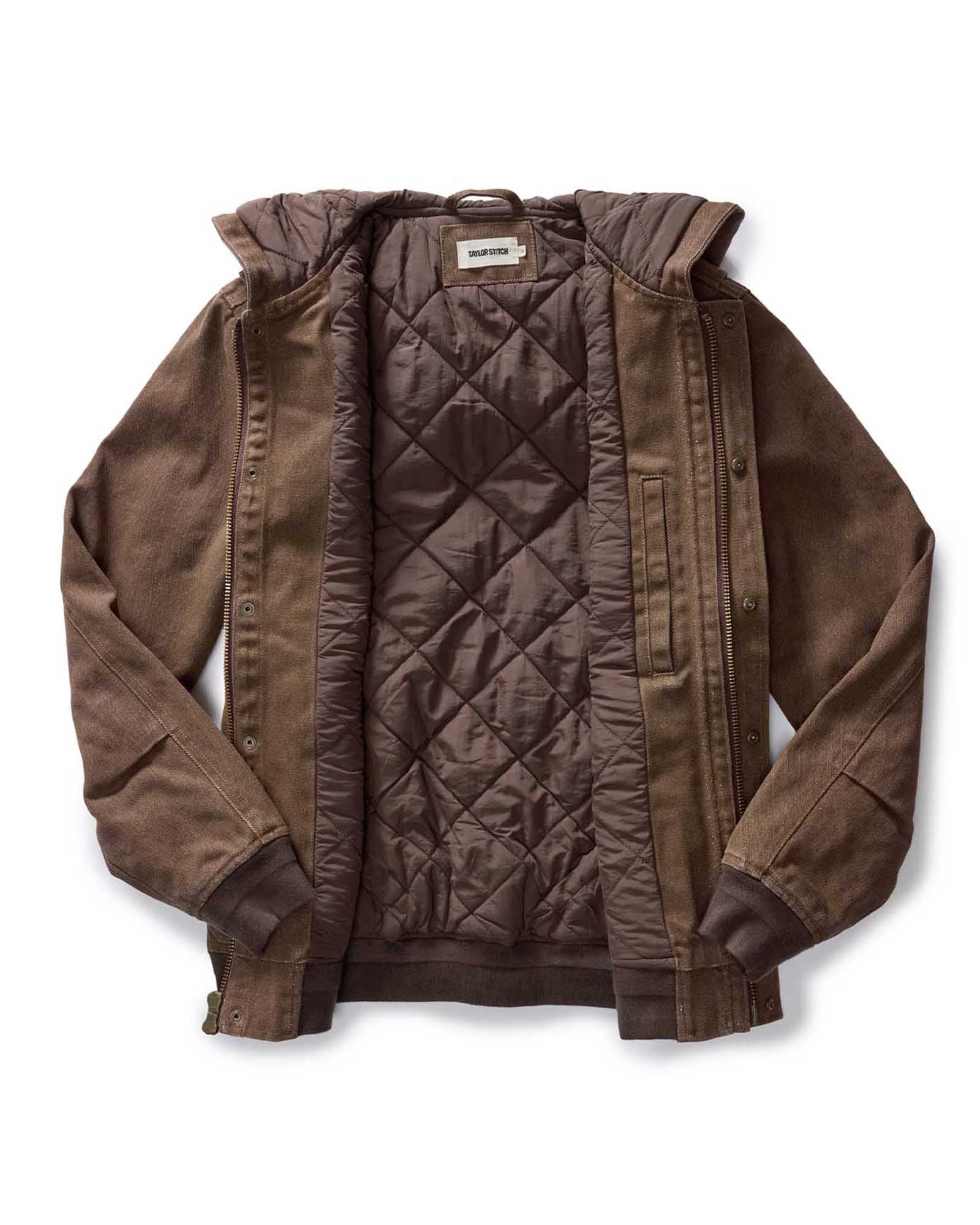 The Workhorse Hoodie in Aged Penny Chipped Canvas - Image 7
