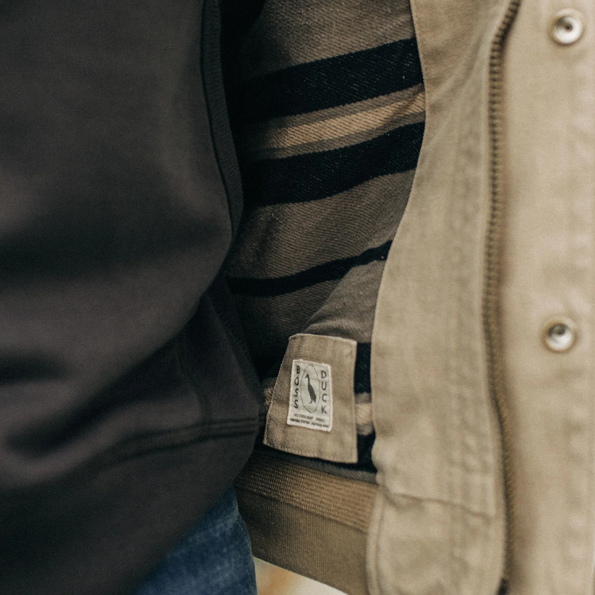 The Workhorse Hoodie in Sand Boss Duck - Image 5