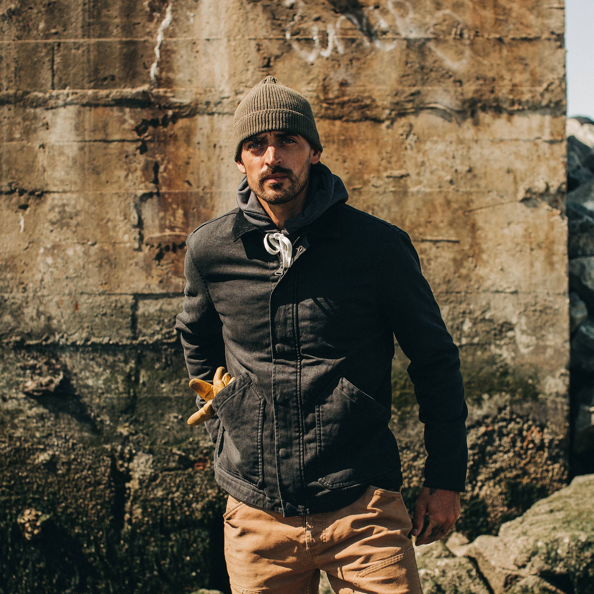 The Workhorse Jacket in Coal Boss Duck - Image 2
