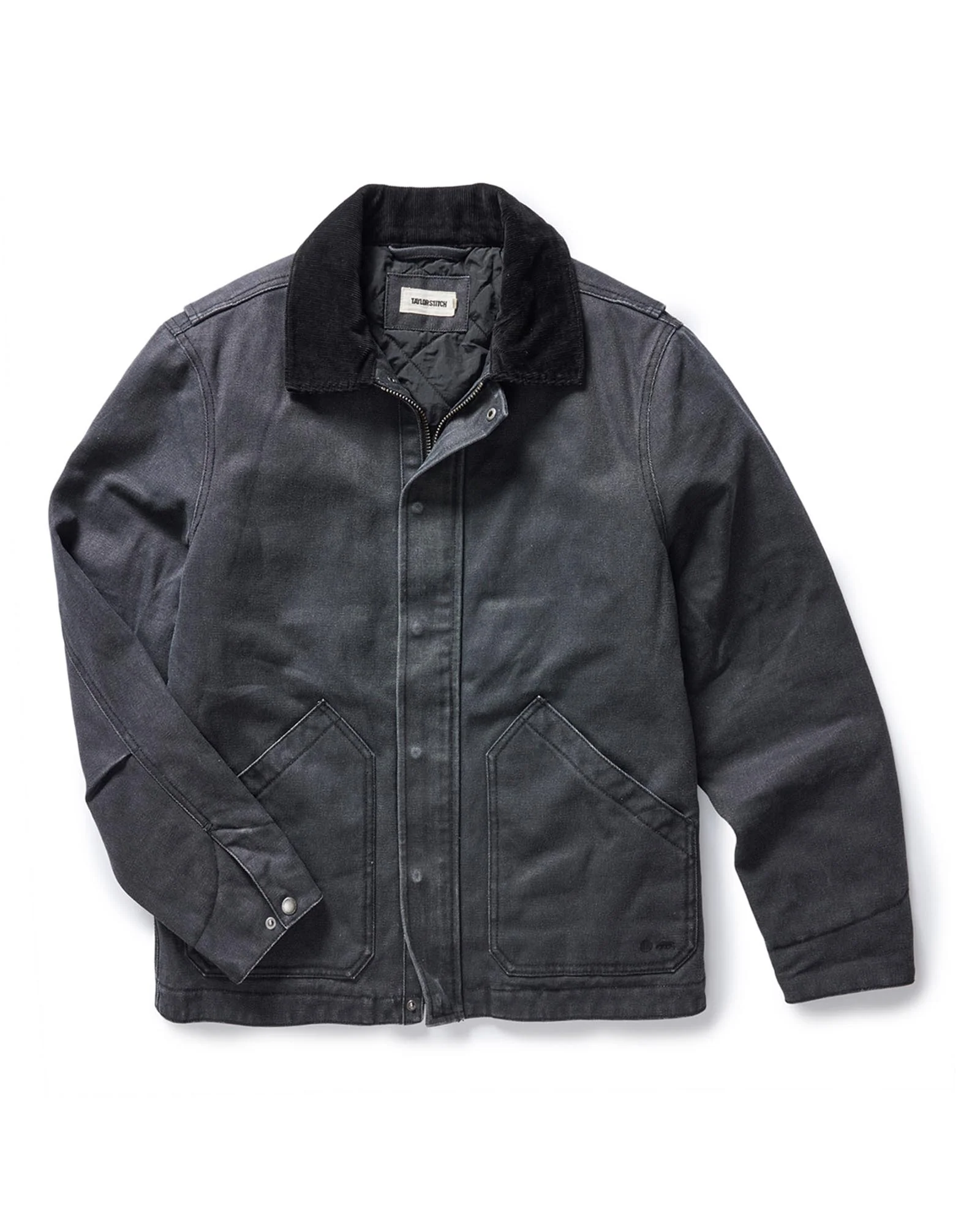 The Workhorse Jacket in Coal Chipped Canvas
