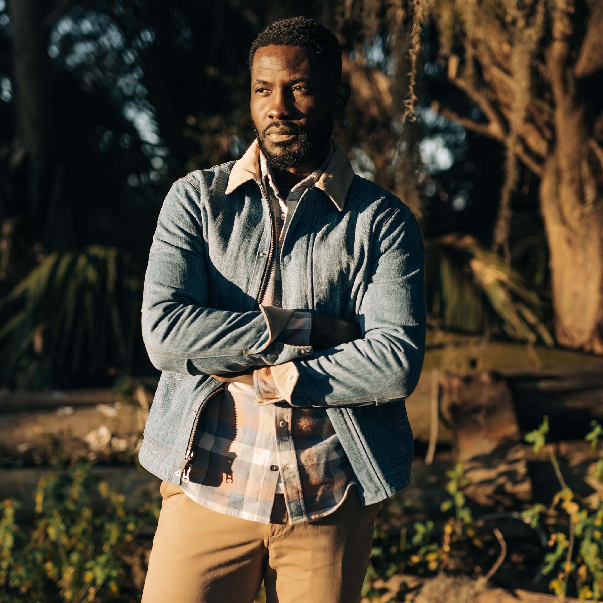 The Workhorse Jacket in Fletcher Wash Organic Selvage - Image 2