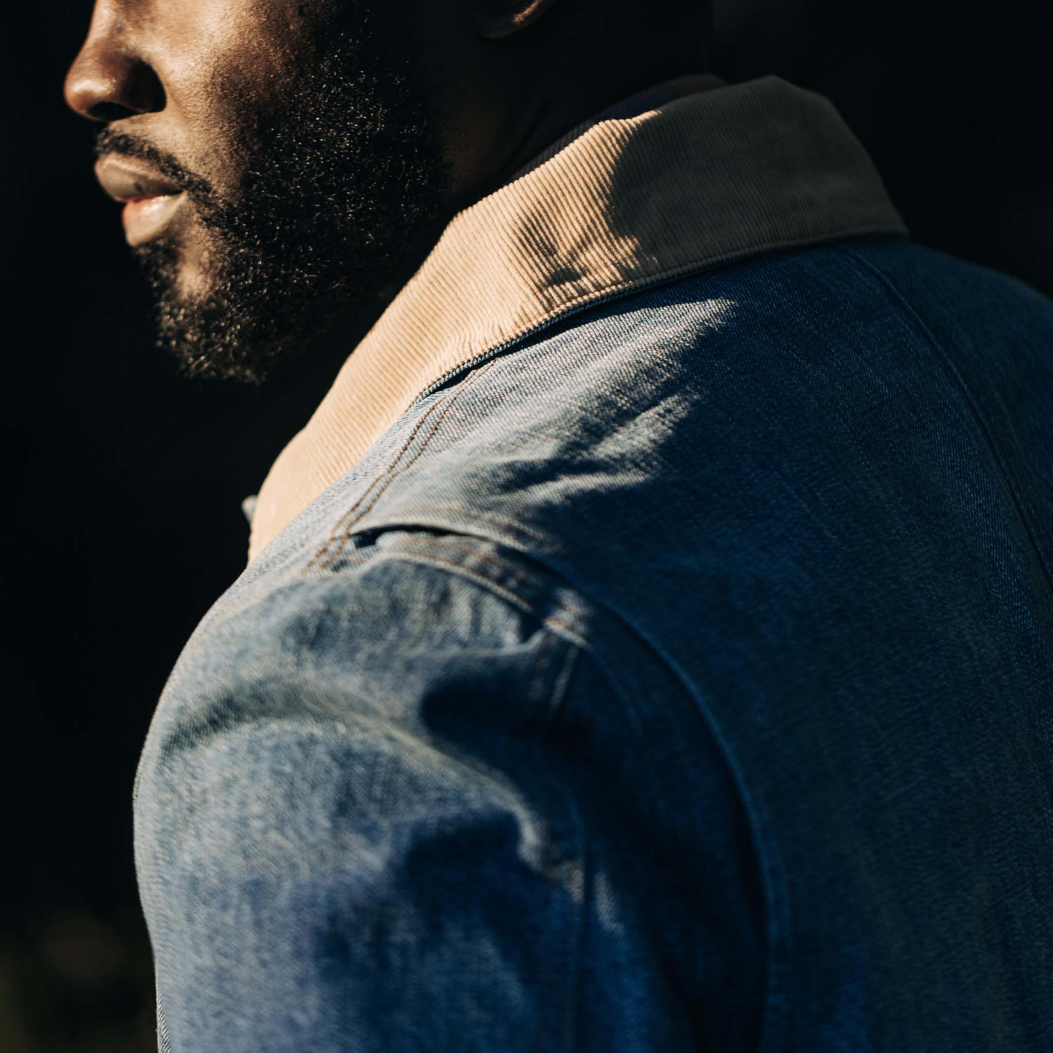 The Workhorse Jacket in Fletcher Wash Organic Selvage - Image 4