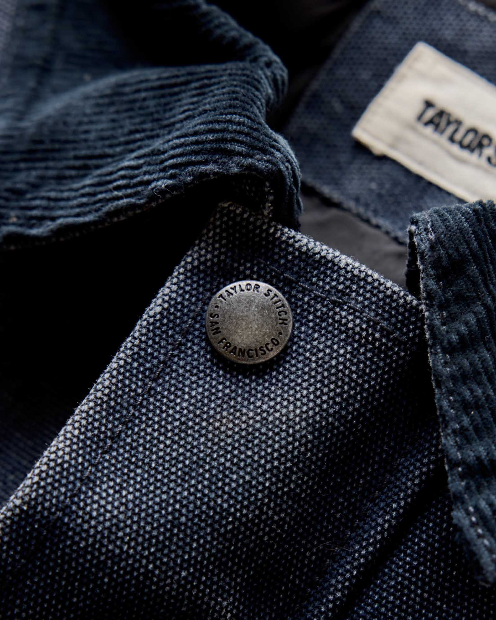 The Workhorse Jacket in Navy Chipped Canvas - Image 5