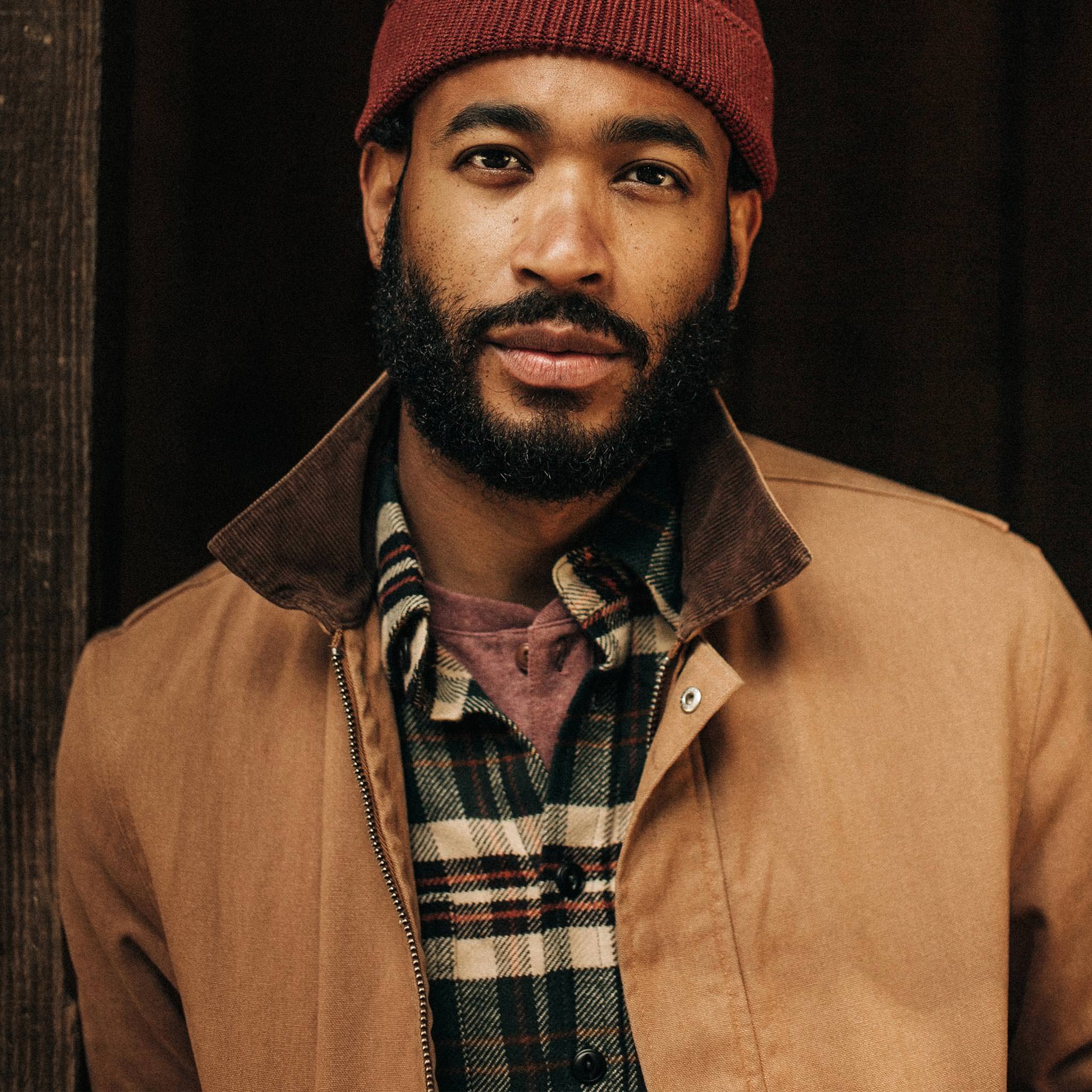 The Workhorse Jacket in Tobacco Boss Duck - Image 3