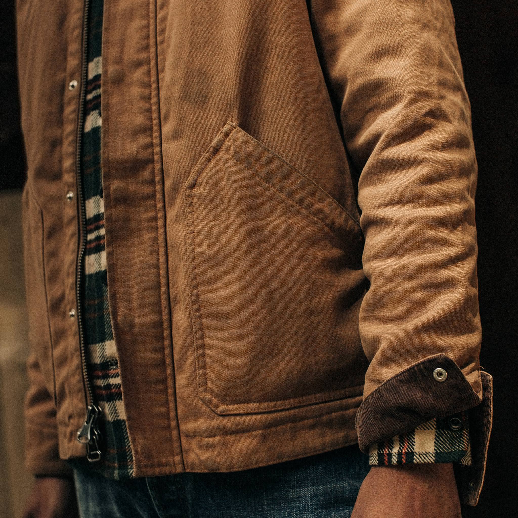 The Workhorse Jacket in Tobacco Boss Duck - Image 4