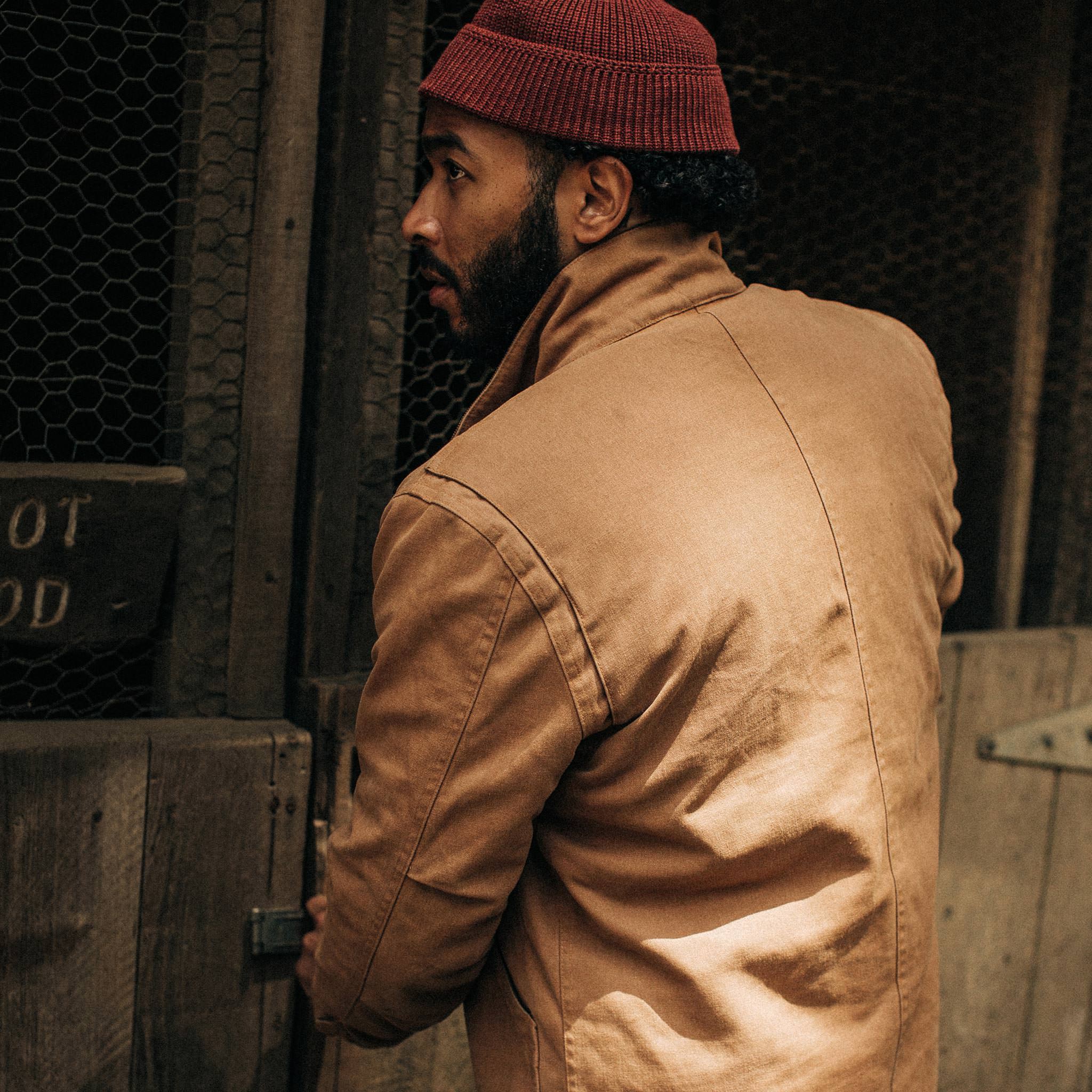 The Workhorse Jacket in Tobacco Boss Duck - Image 5