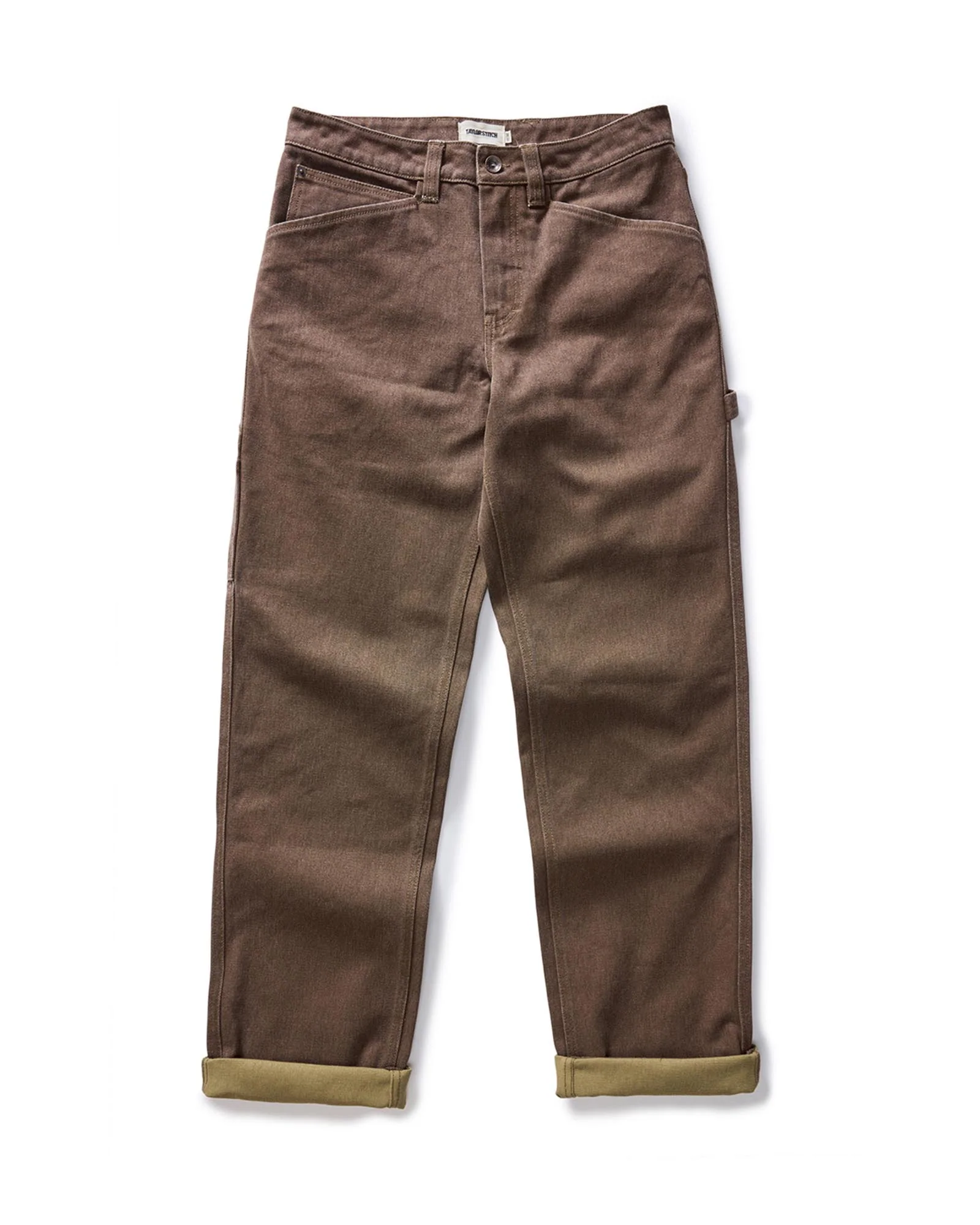The Workhorse Pant in Aged Penny Chipped Canvas - Image 5