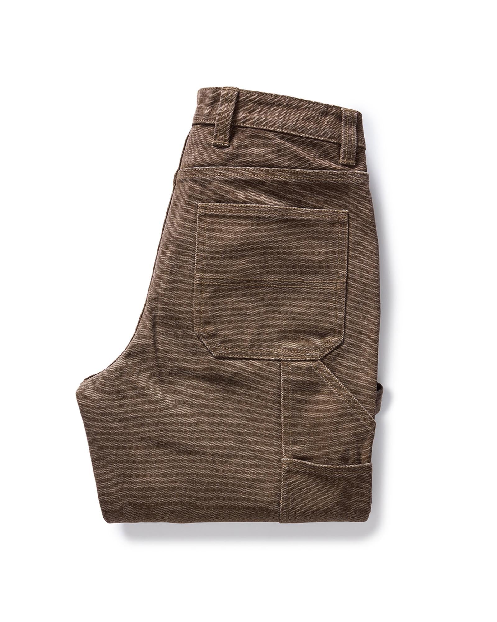 The Workhorse Pant in Aged Penny Chipped Canvas - Image 6