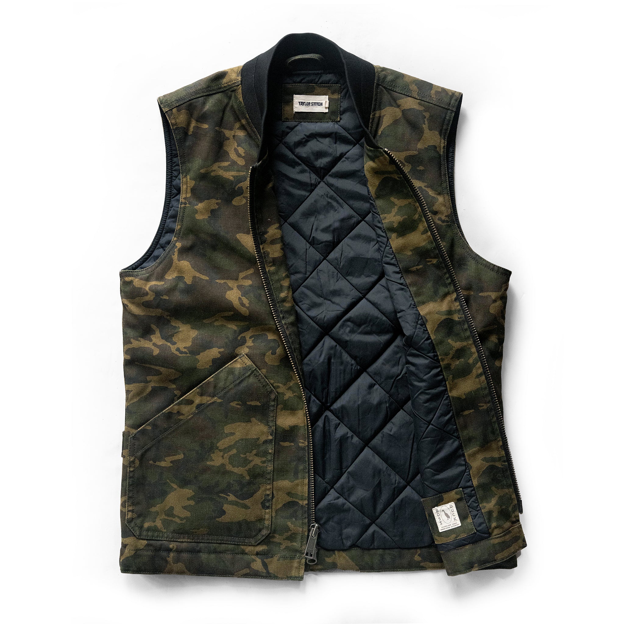 The Workhorse Vest in Camo Boss Duck - Image 7