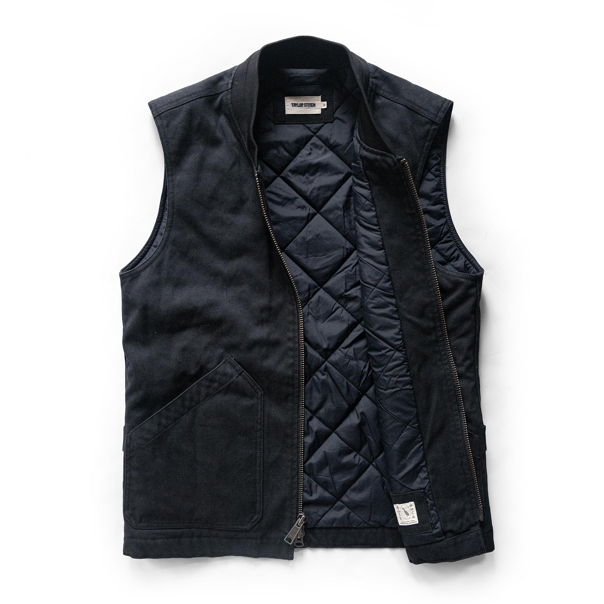 The Workhorse Vest in Coal Boss Duck - Image 6