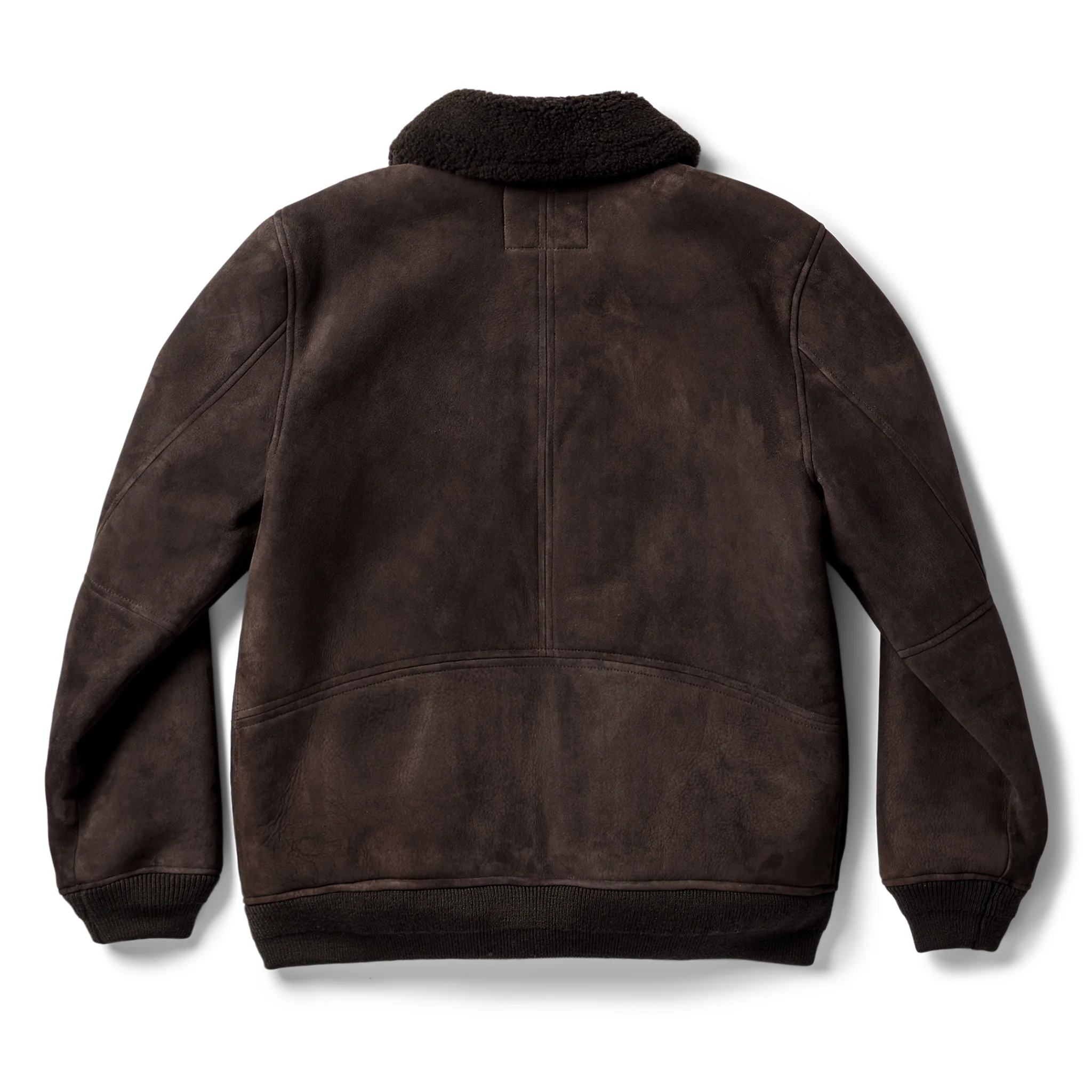 The Wright Jacket in Espresso Shearling - Image 8