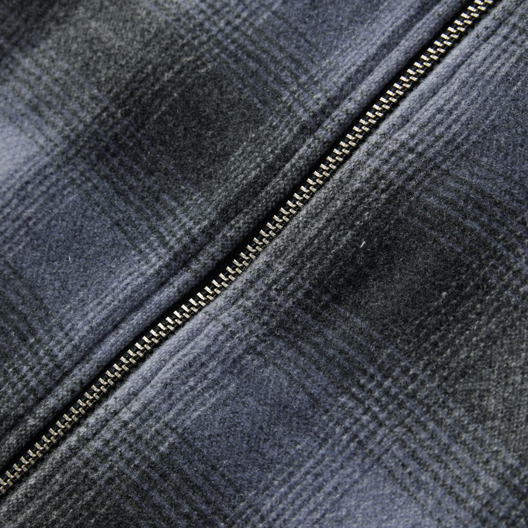 The Wyatt Jacket in Ash Plaid Wool - Image 6