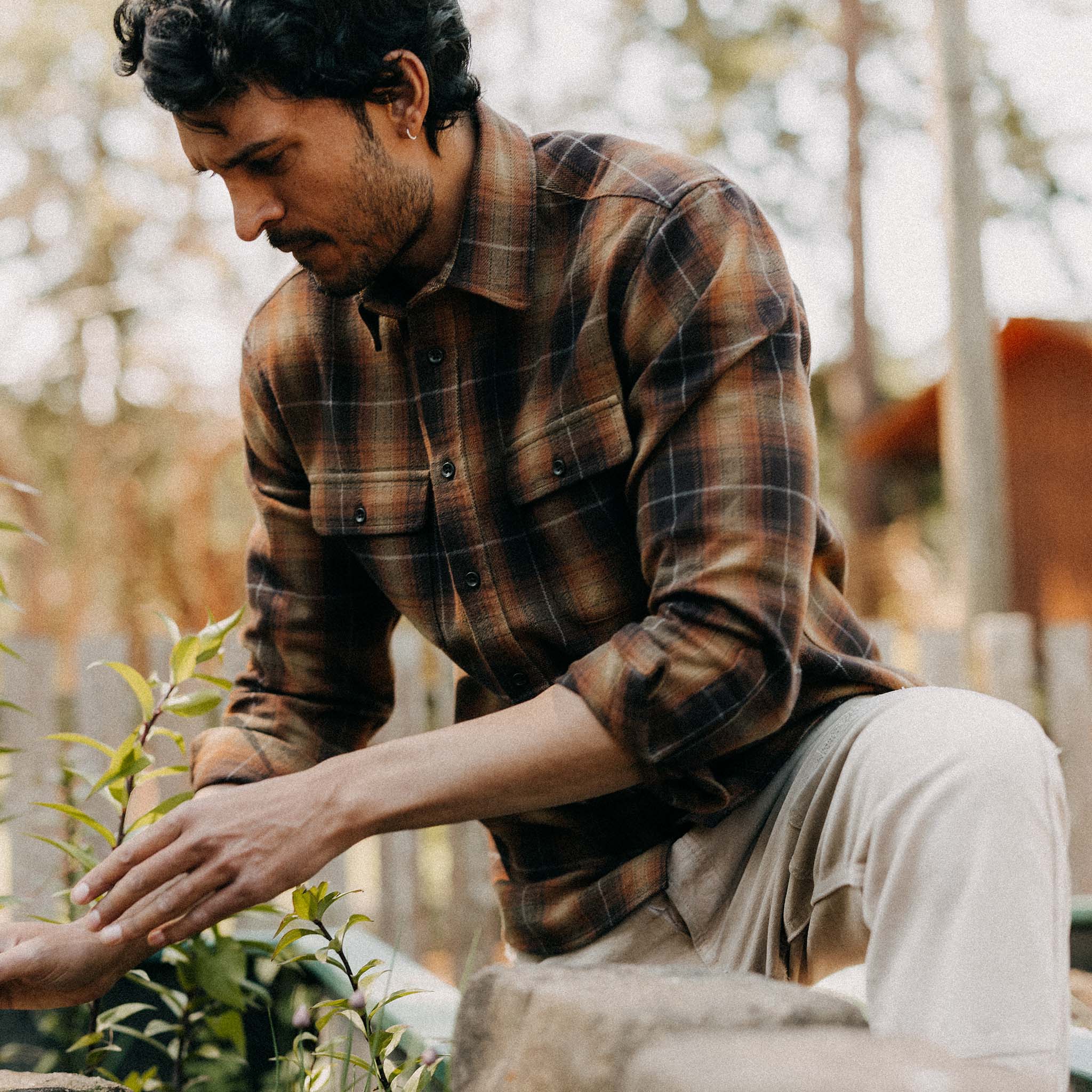 The Yosemite Shirt in Bonfire Plaid - Image 4