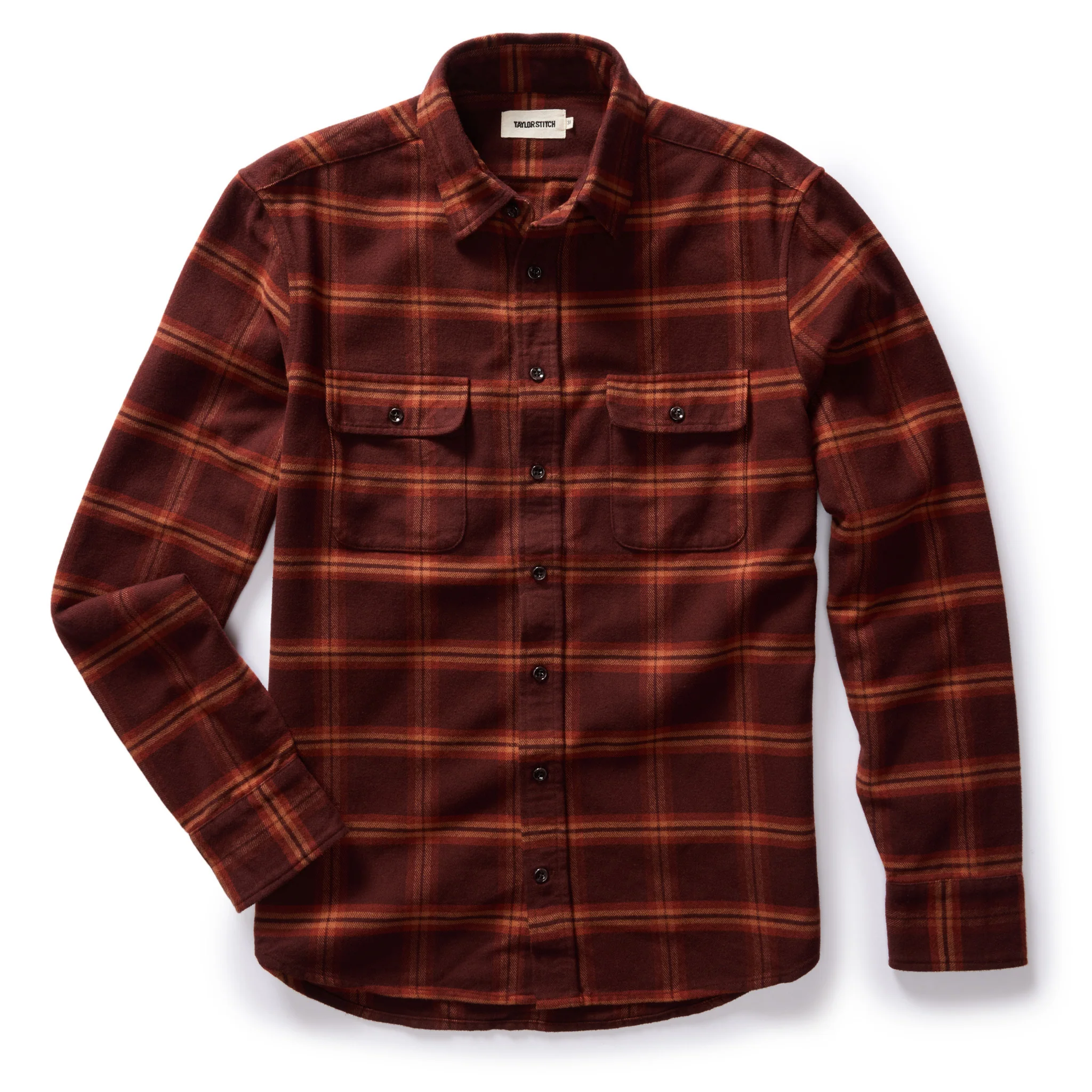 The Yosemite Shirt in Burnt Toffee Plaid - Image 5