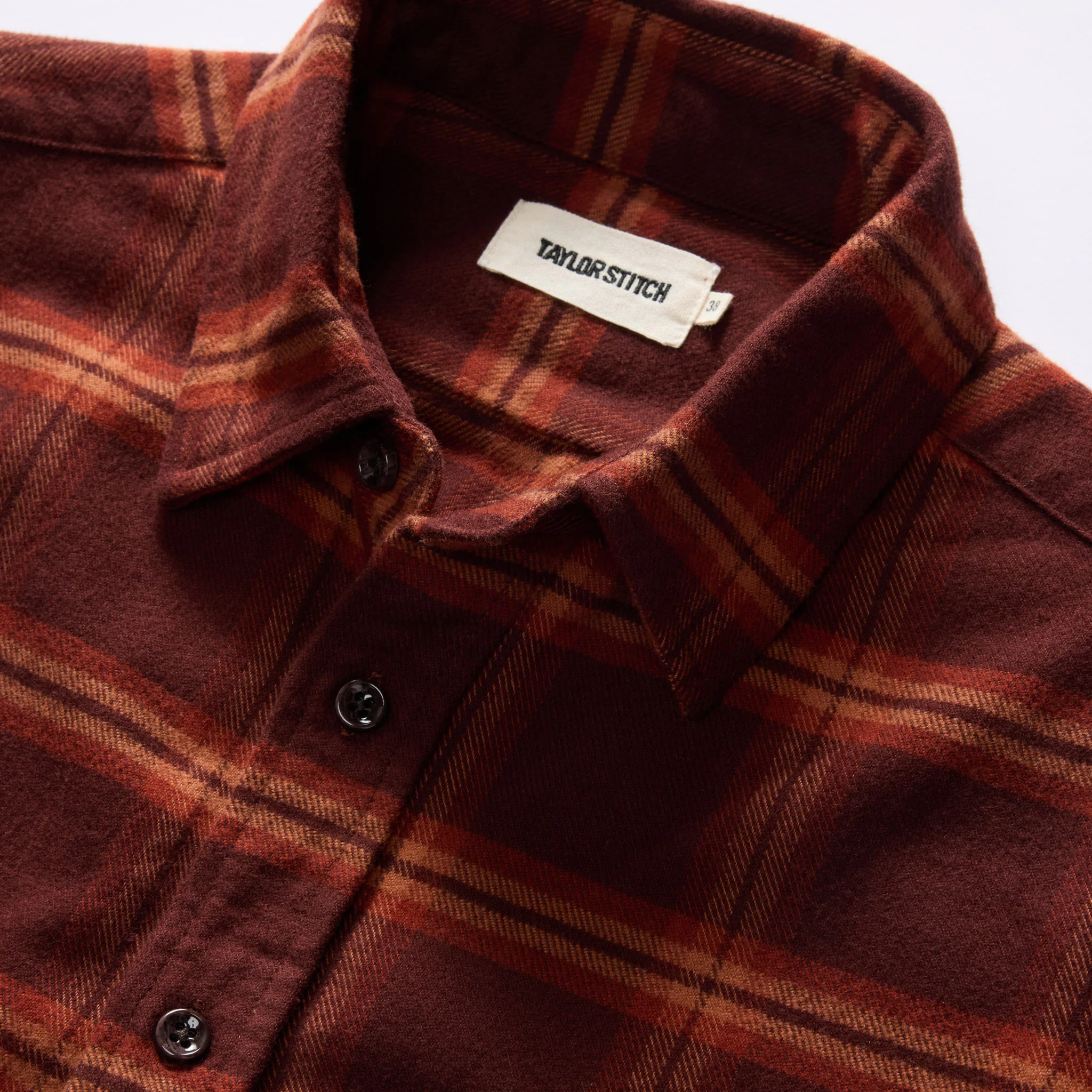 The Yosemite Shirt in Burnt Toffee Plaid - Image 6