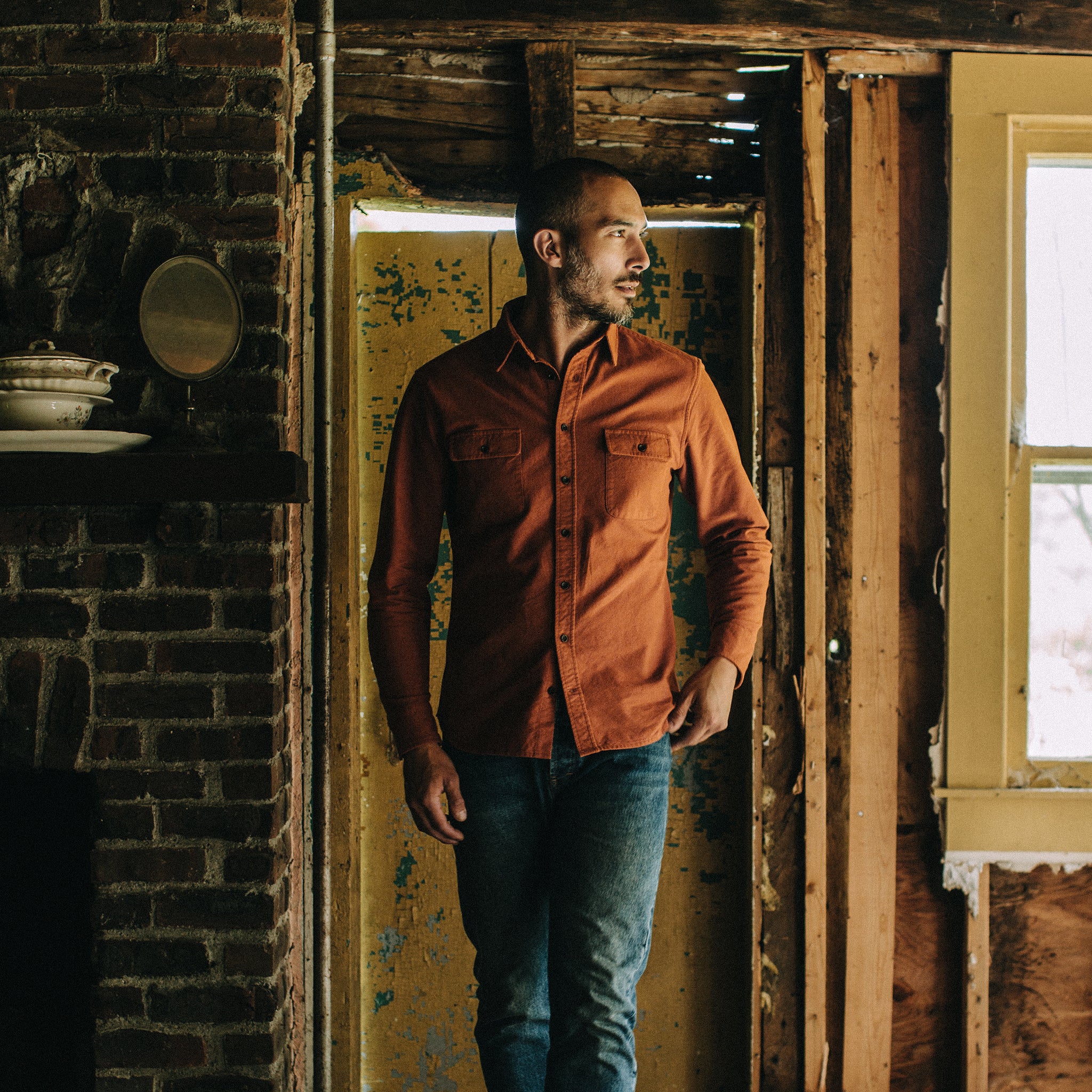 The Yosemite Shirt in Copper - Image 3