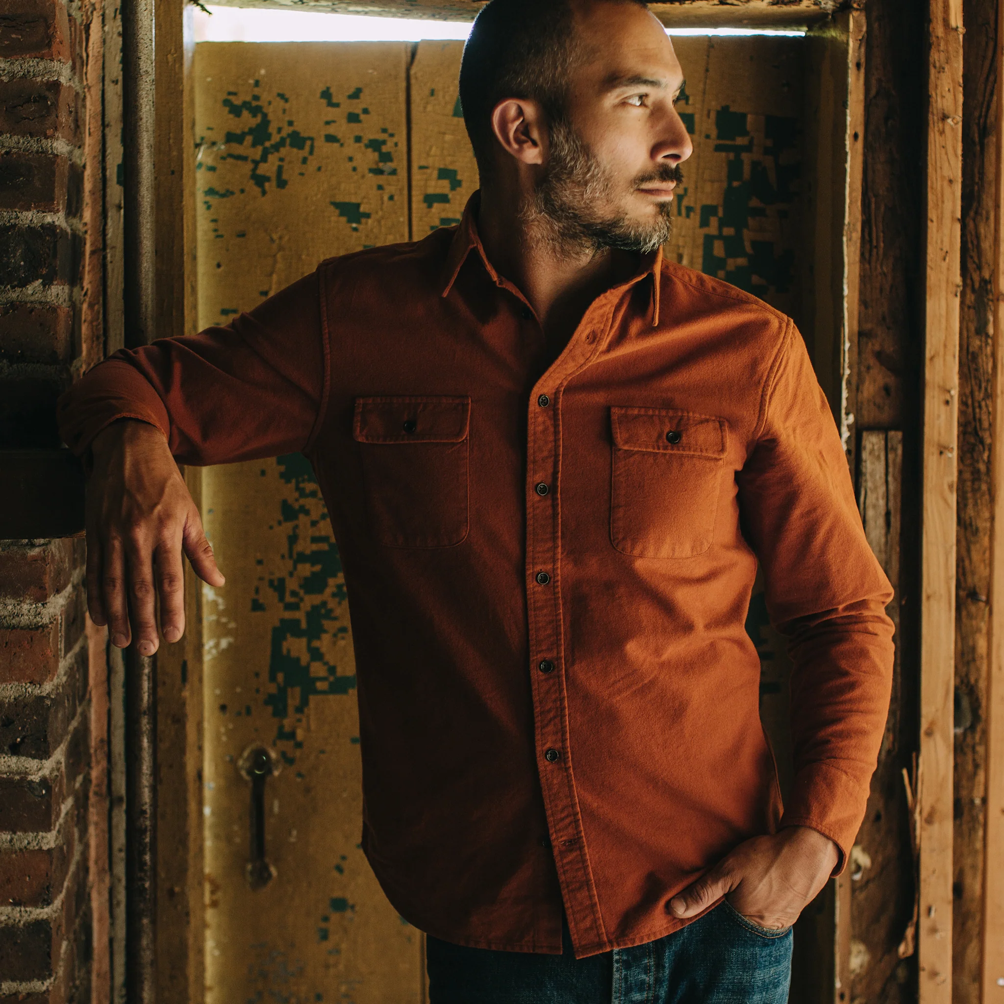 The Yosemite Shirt in Copper - Image 4