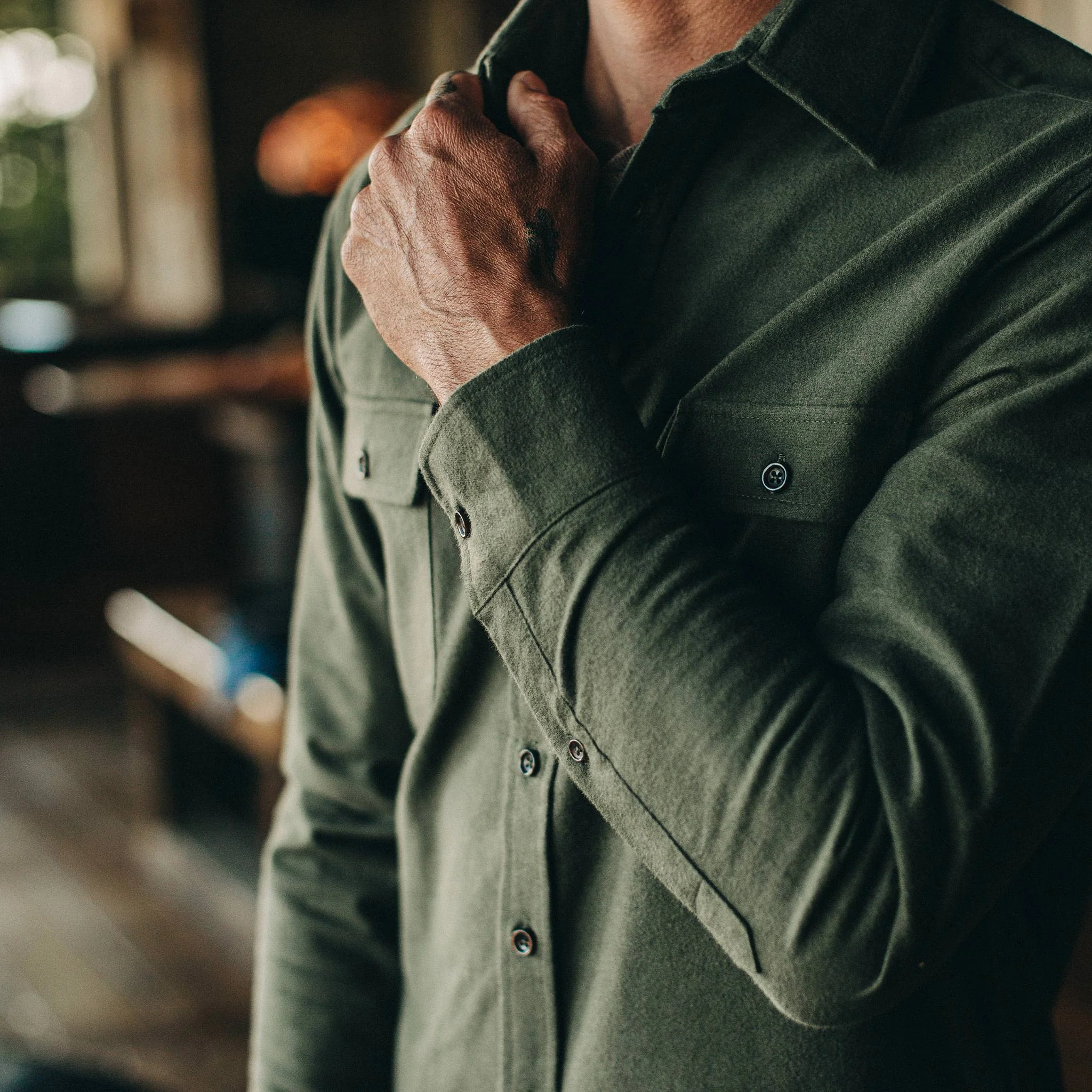 The Yosemite Shirt in Forest - Image 4