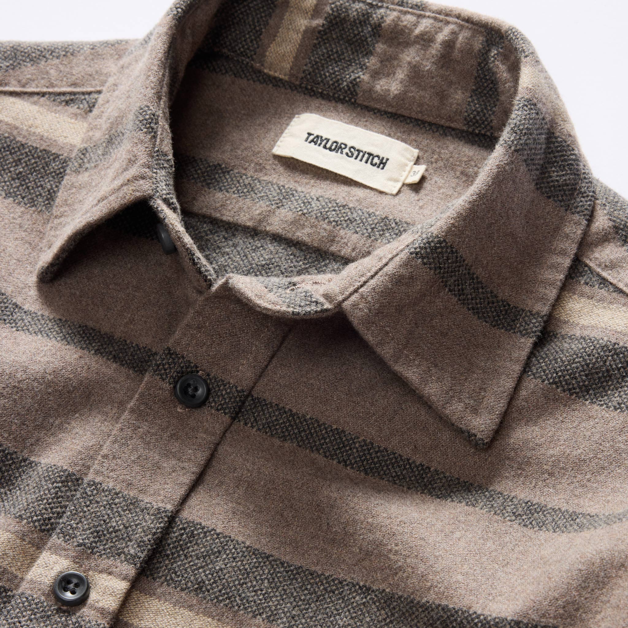 The Yosemite Shirt in Graystone Heather Stripe - Image 6