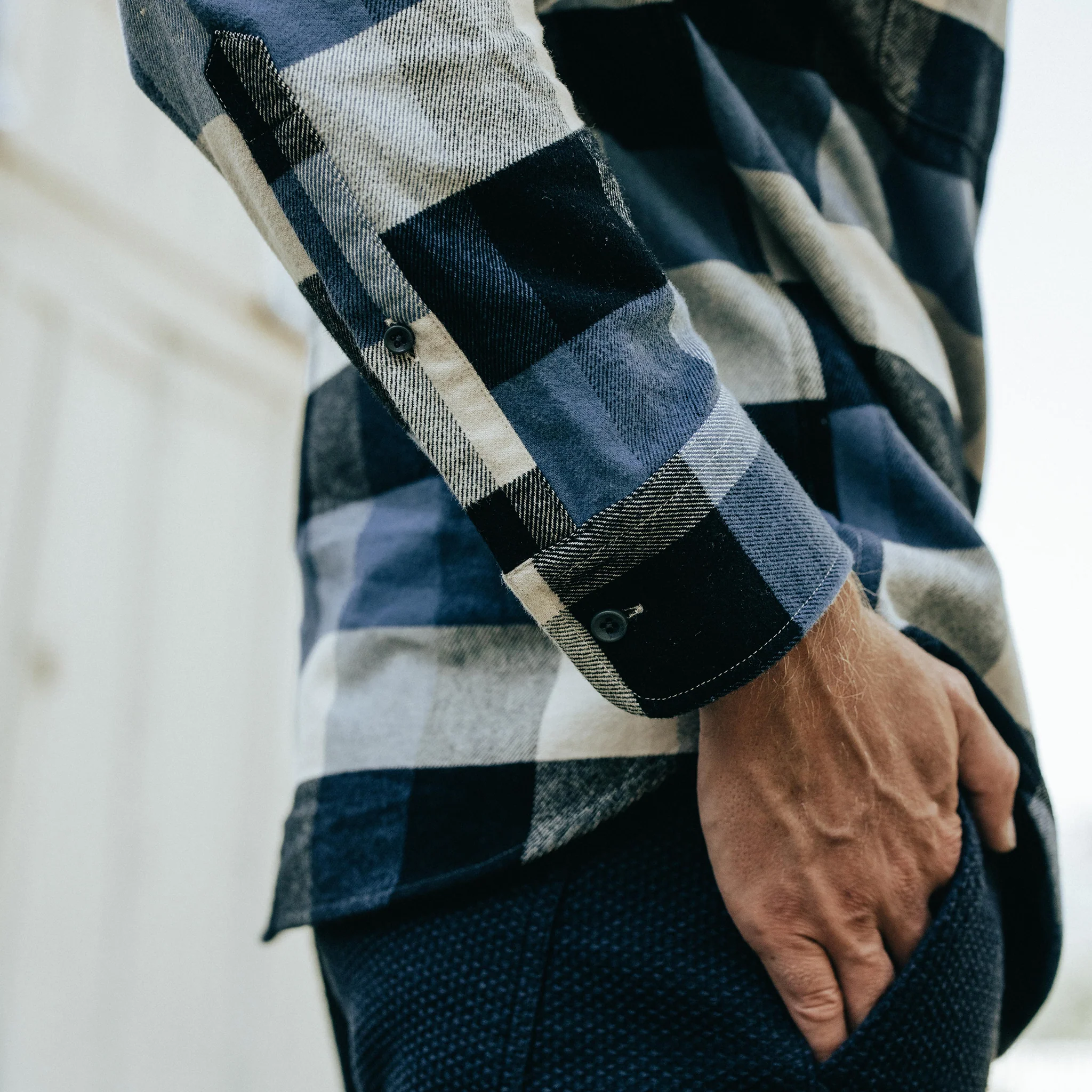 The Yosemite Shirt in Icicle Check - Image 4
