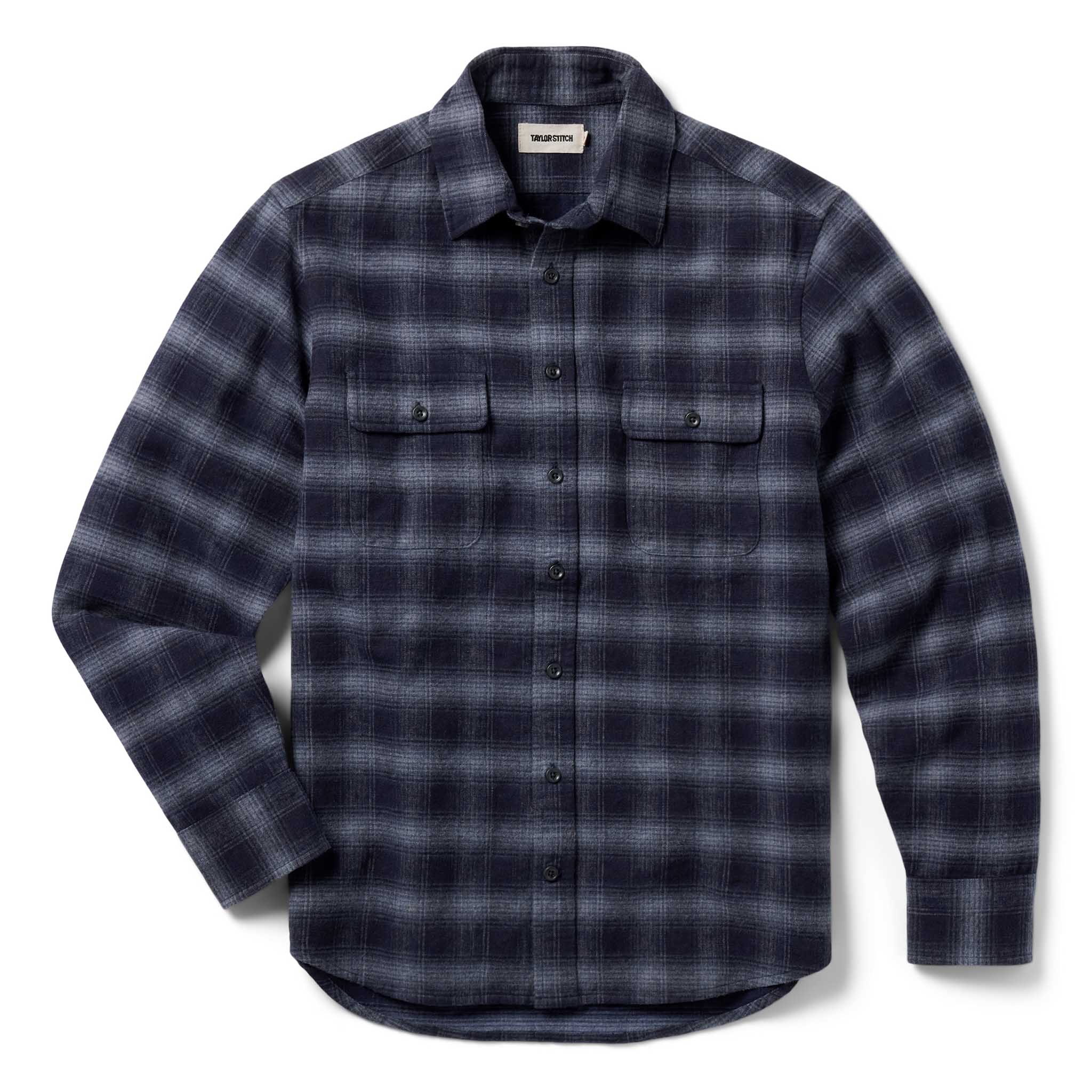 The Yosemite Shirt in Navy Shadow Plaid - Image 4