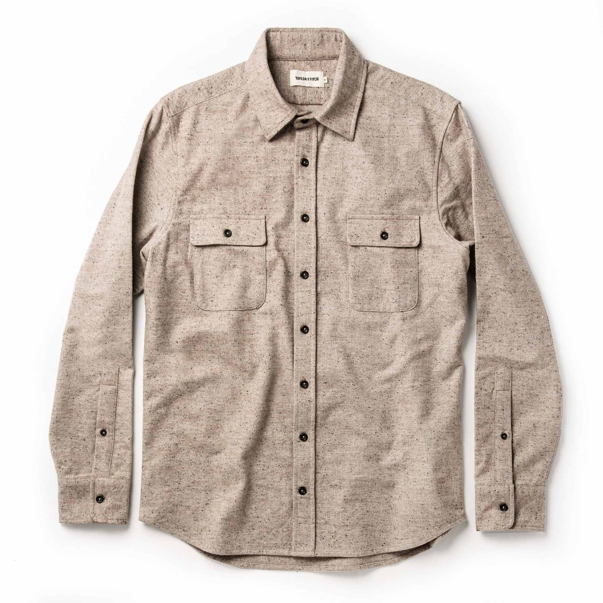 The Yosemite Shirt in Oat Donegal - Image 10