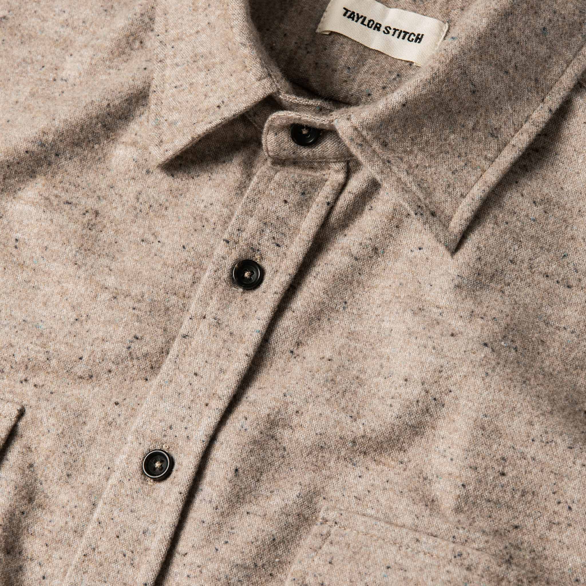 The Yosemite Shirt in Oat Donegal - Image 7
