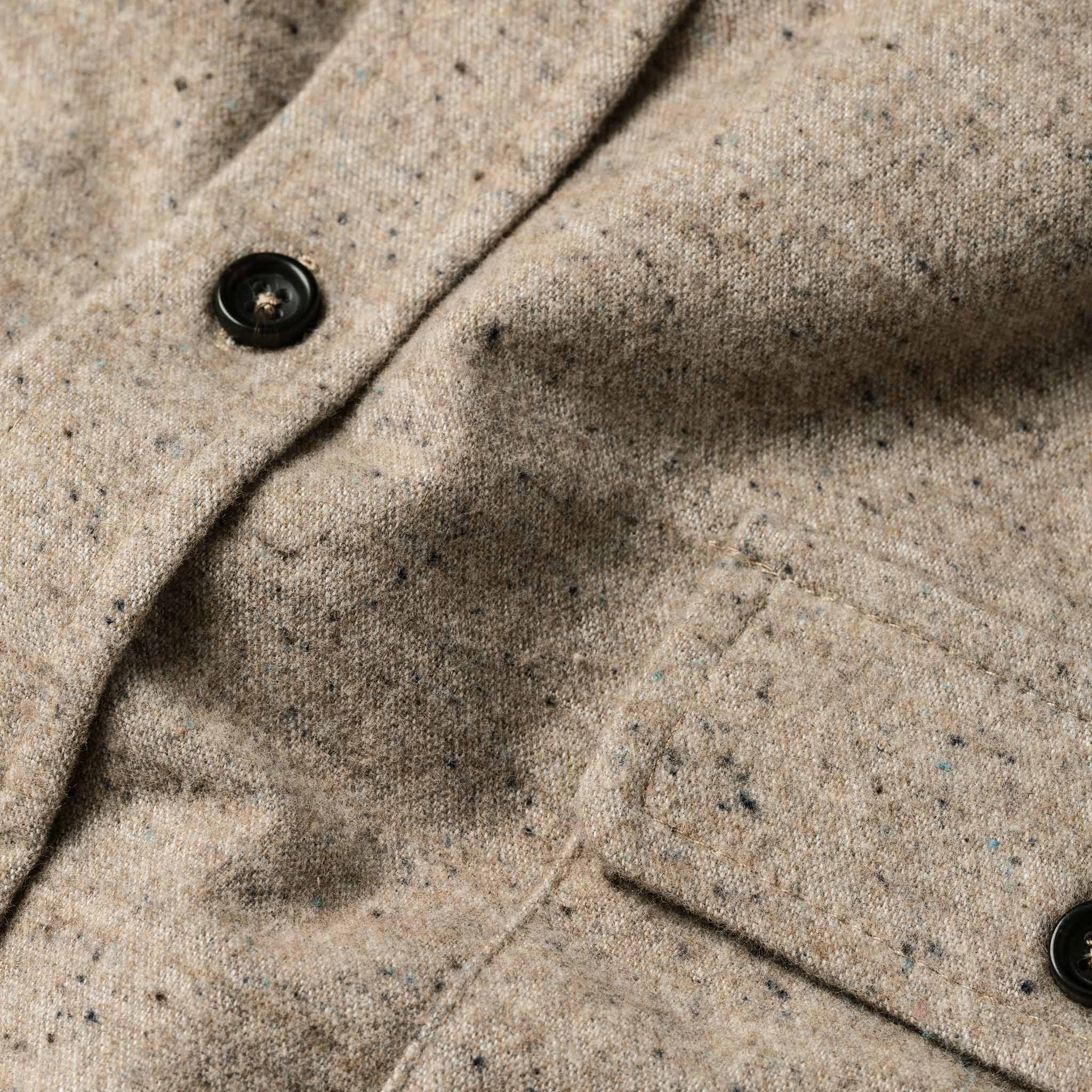 The Yosemite Shirt in Oat Donegal - Image 8