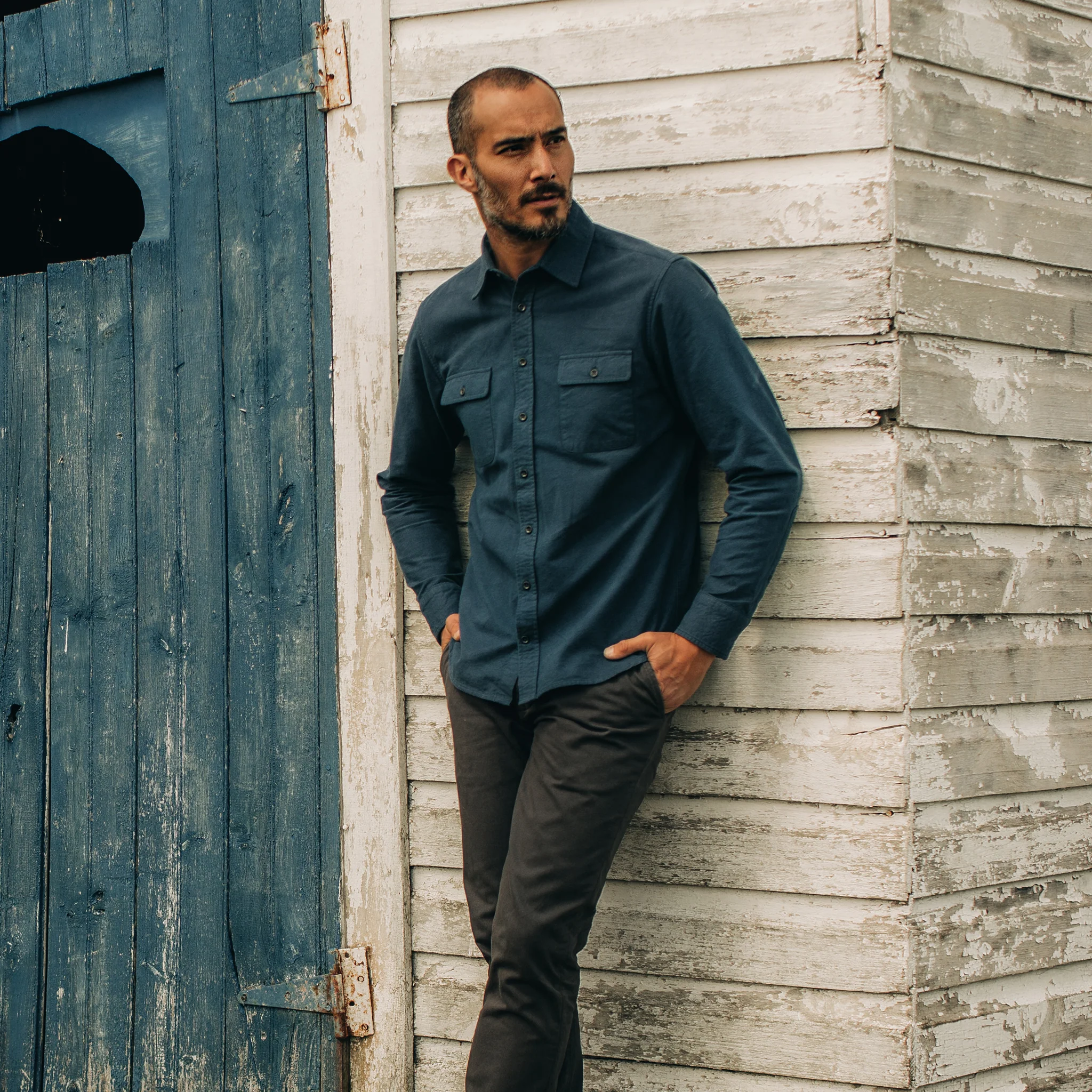 The Yosemite Shirt in Prussian Blue - Image 2