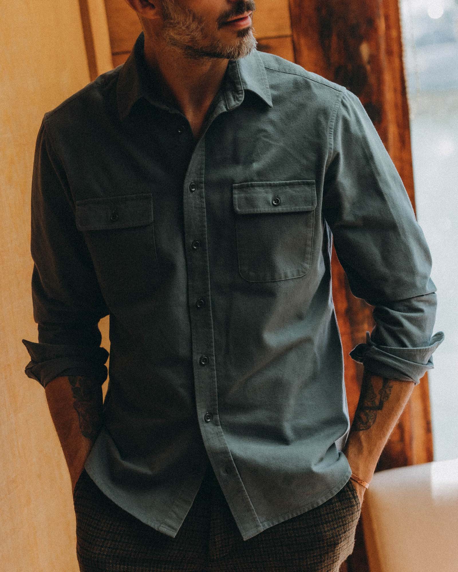 The Yosemite Shirt in Slate - Image 3