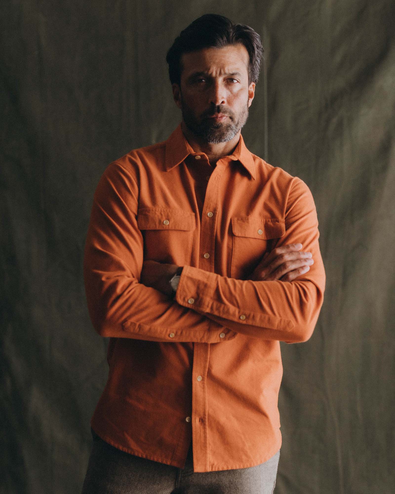 The Yosemite Shirt in Summit Orange - Image 2