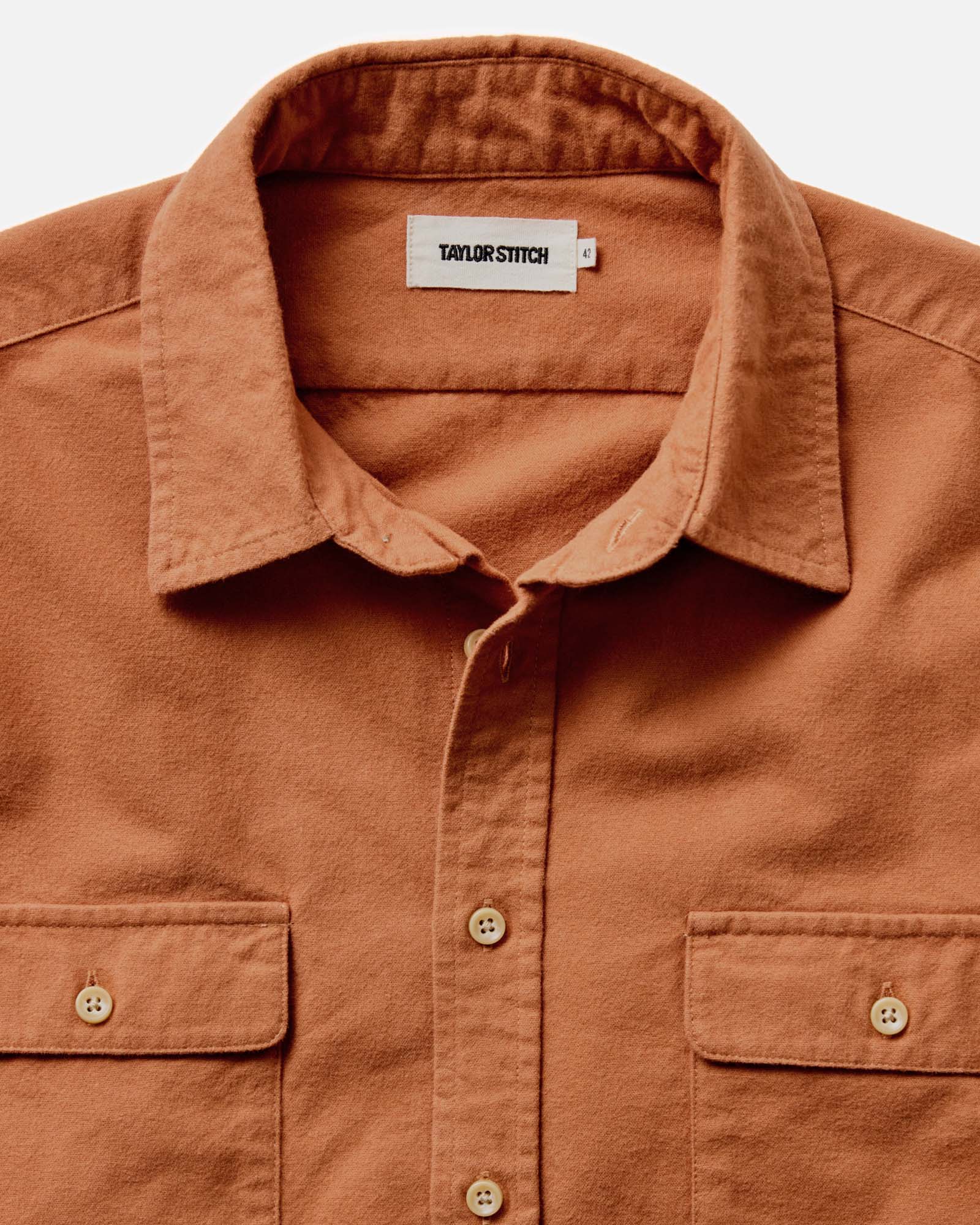 The Yosemite Shirt in Summit Orange - Image 6