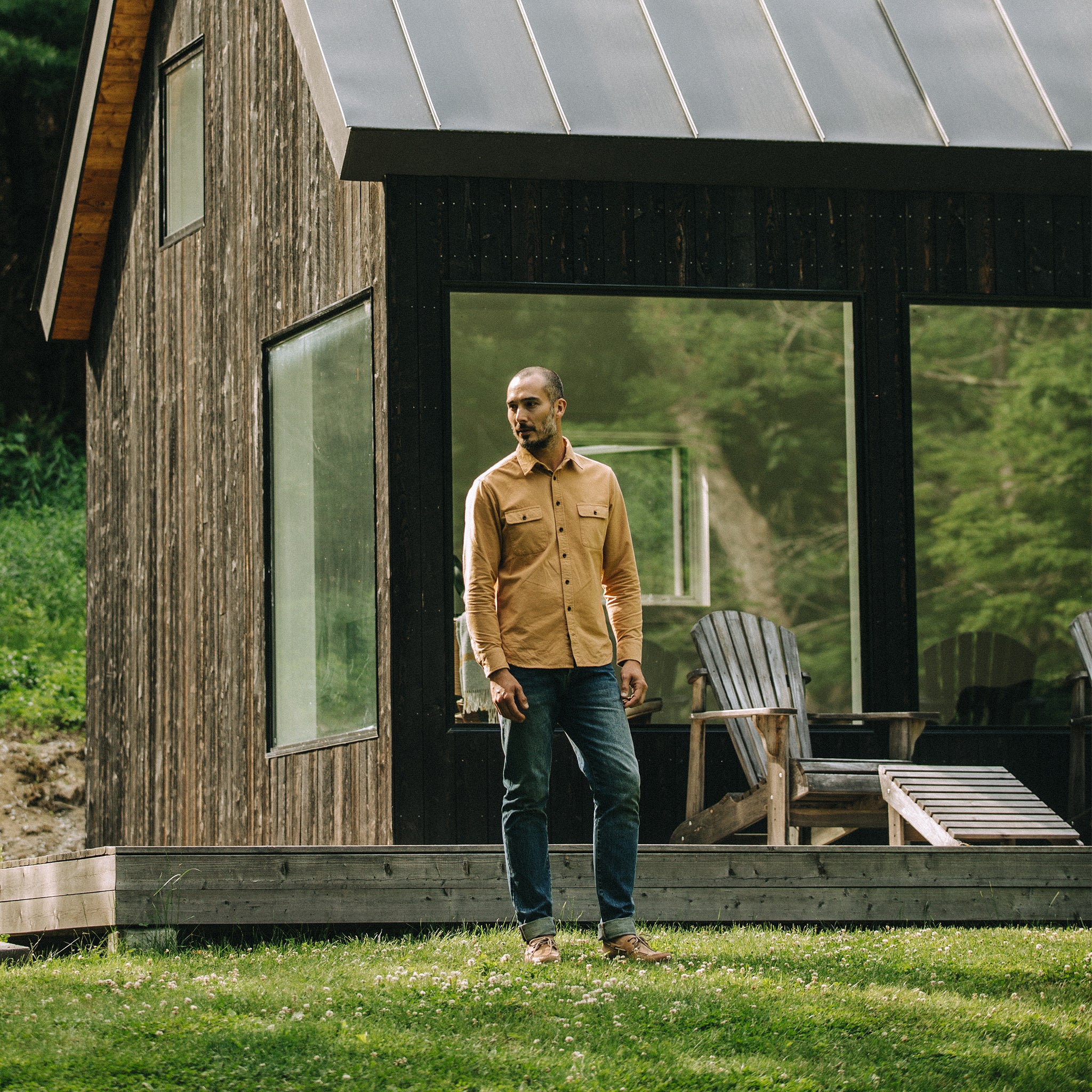 The Yosemite Shirt in Tan - Image 2