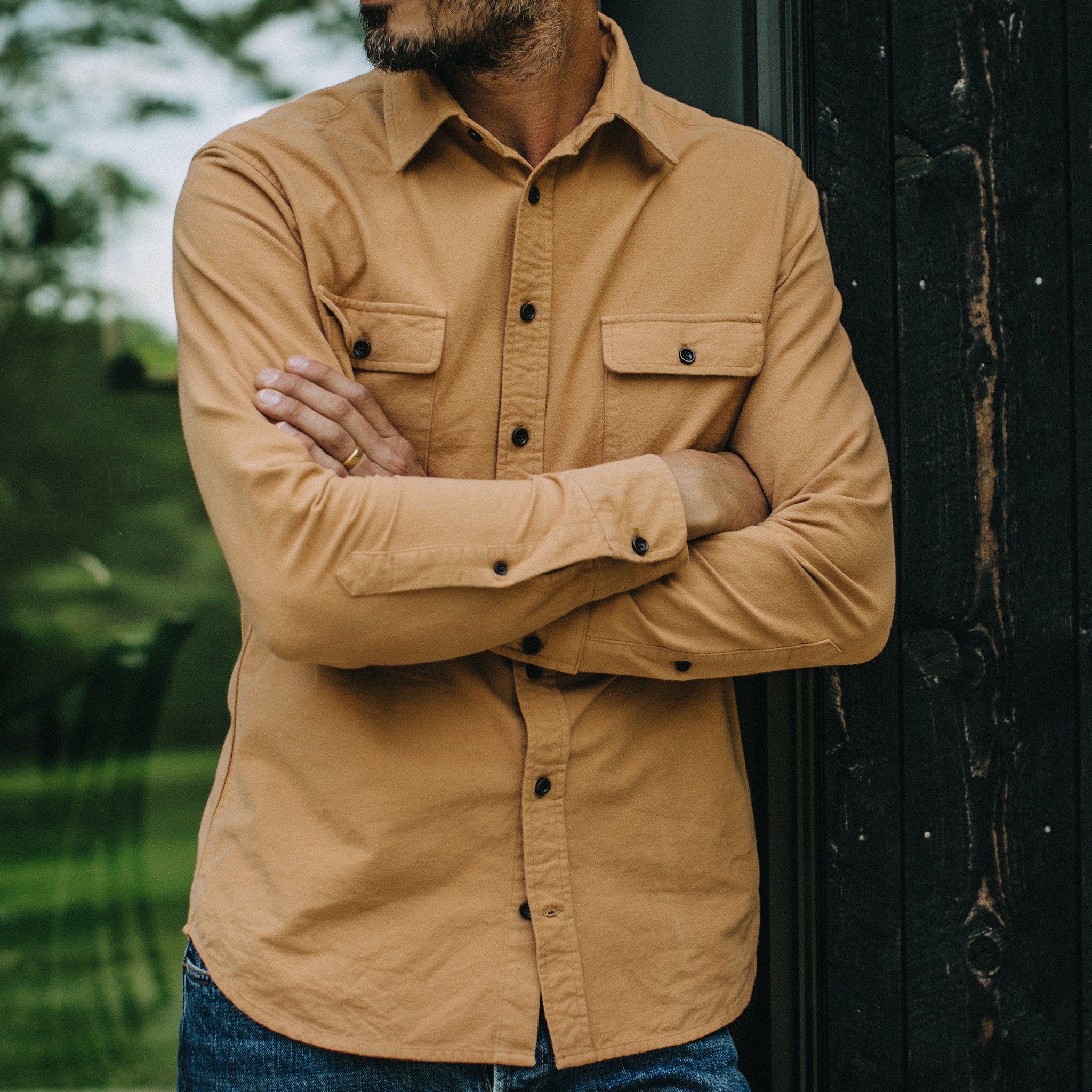 The Yosemite Shirt in Tan - Image 4